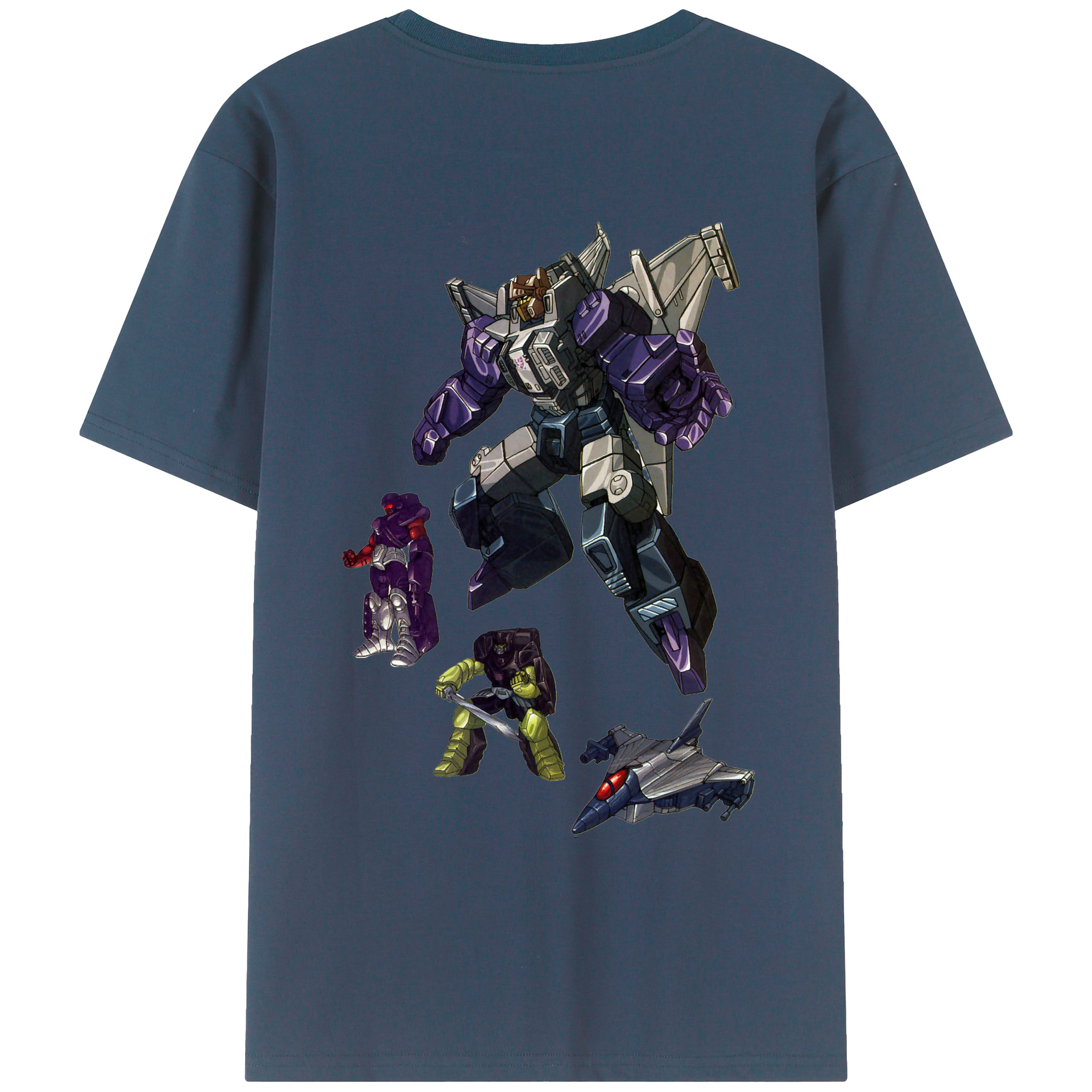 （画像用）  綿100％ メンズ半袖Tシャツ（バックプリント） 通気性