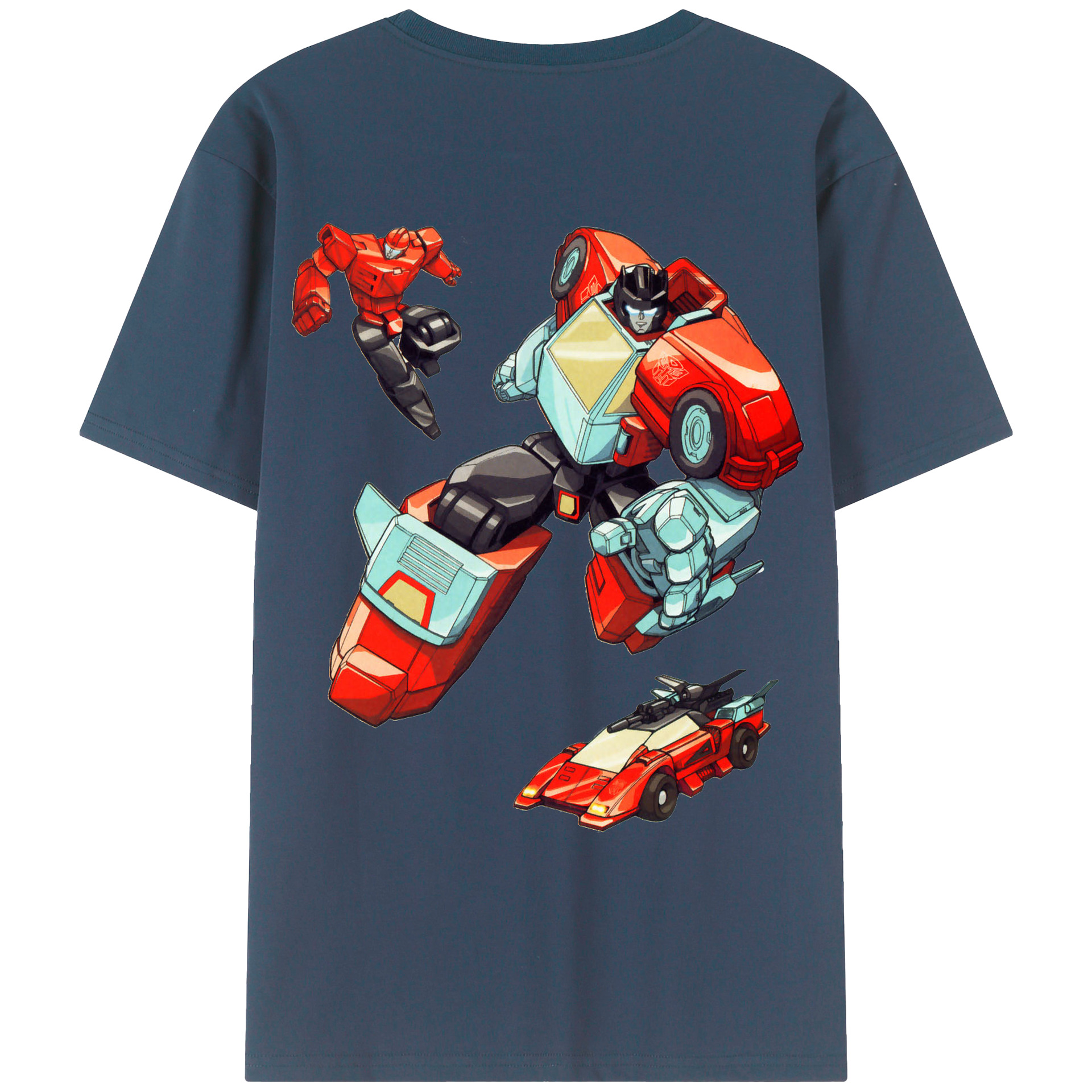 （画像用）  綿100％ メンズ半袖Tシャツ（バックプリント） 通気性