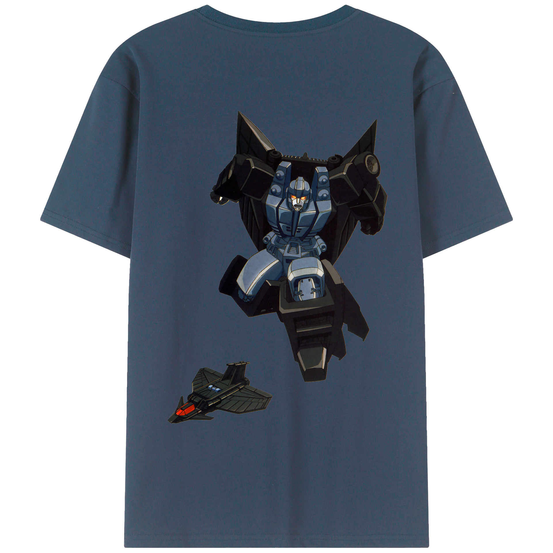 （画像用）  綿100％ メンズ半袖Tシャツ（バックプリント） 通気性