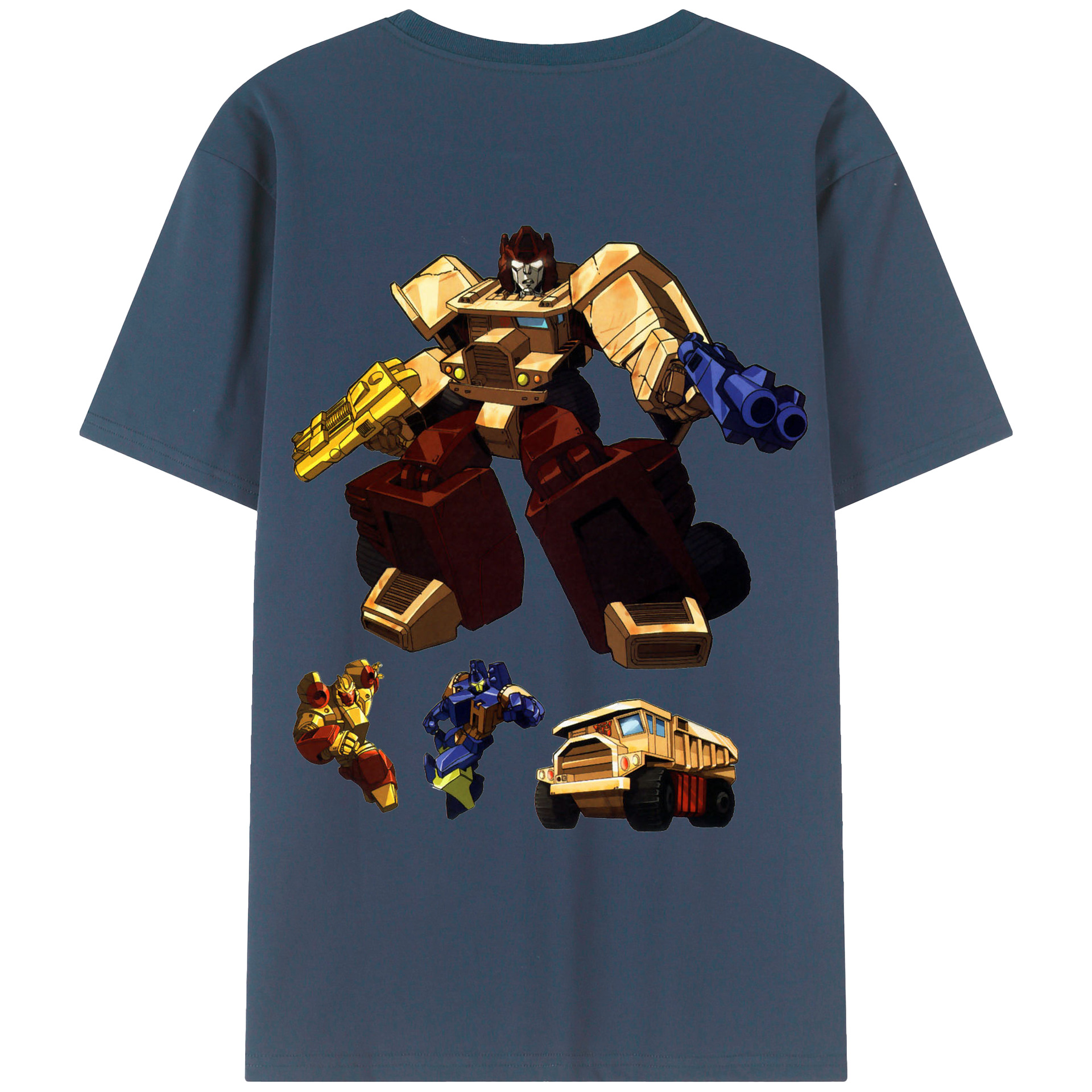 （画像用）  綿100％ メンズ半袖Tシャツ（バックプリント） 通気性