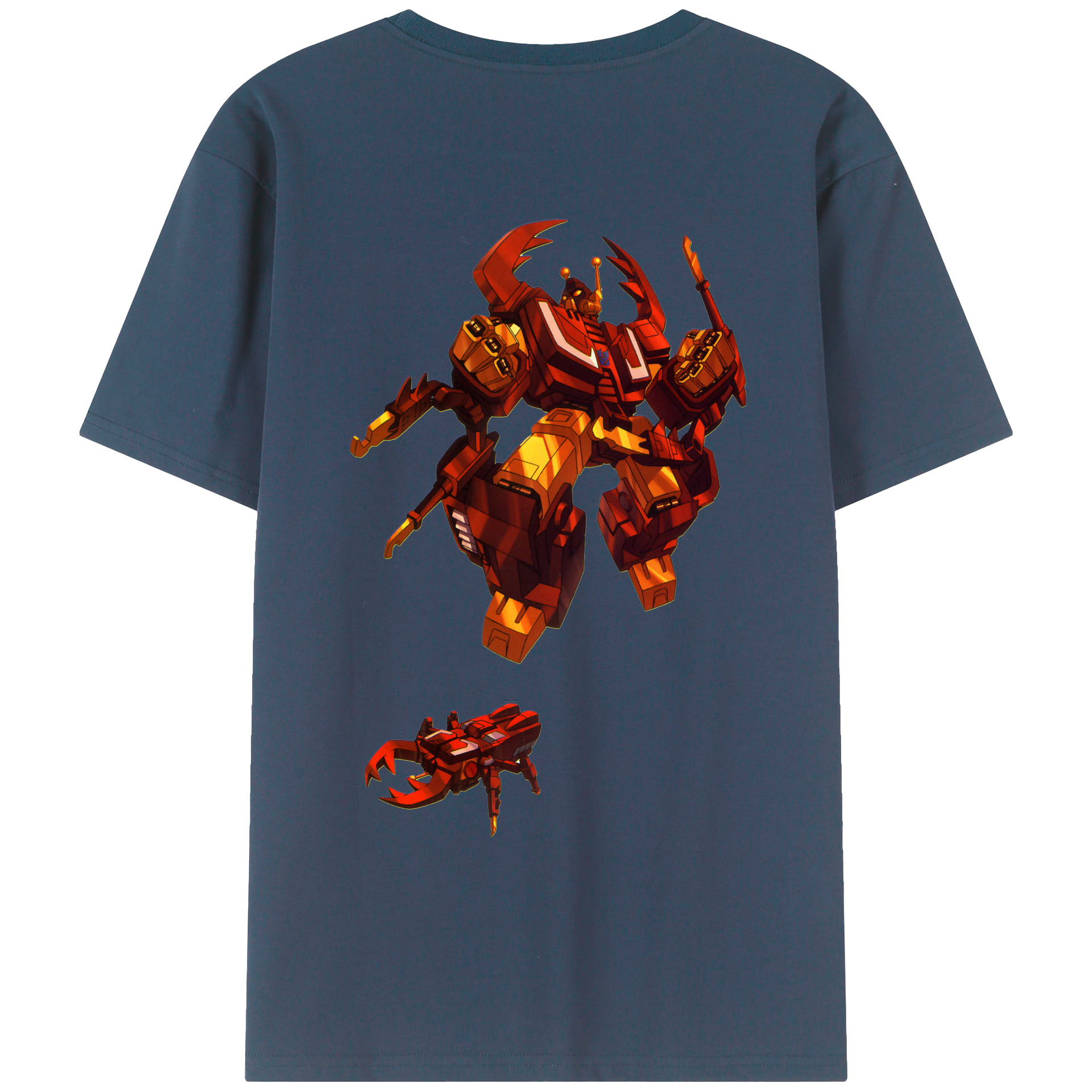 （画像用）  綿100％ メンズ半袖Tシャツ（バックプリント） 通気性