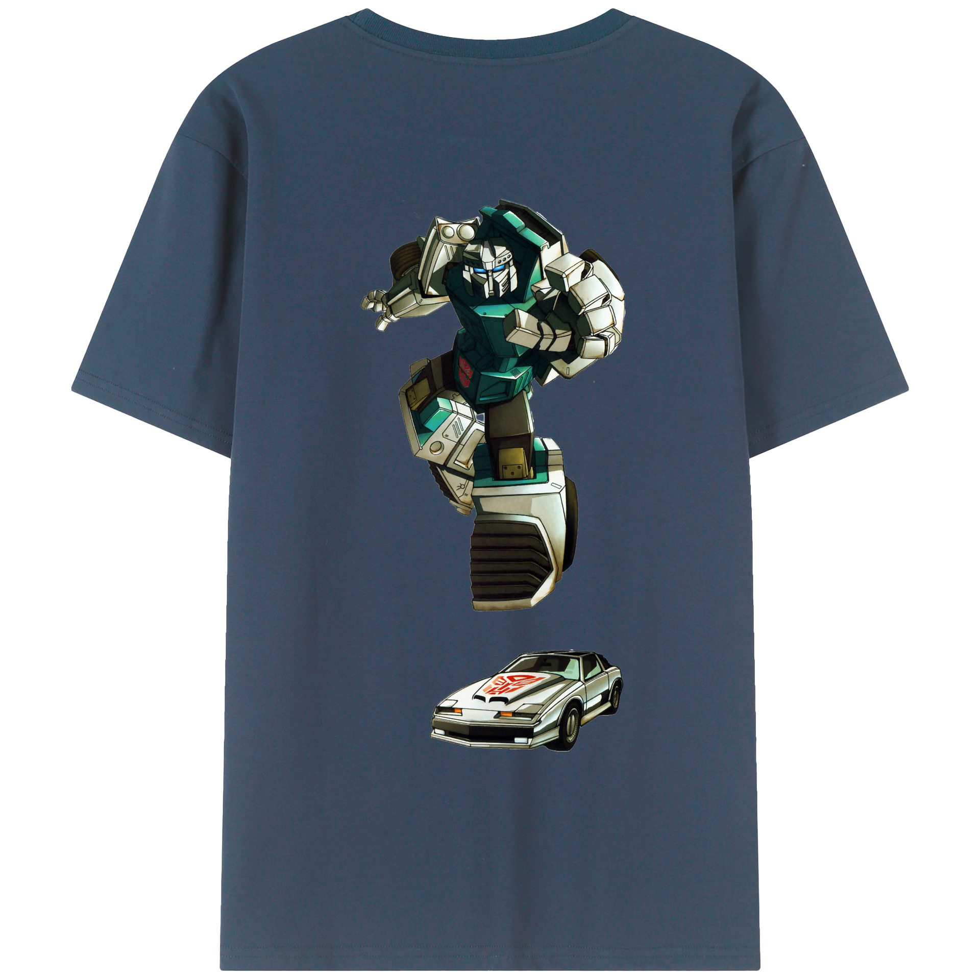 （画像用）  綿100％ メンズ半袖Tシャツ（バックプリント） 通気性