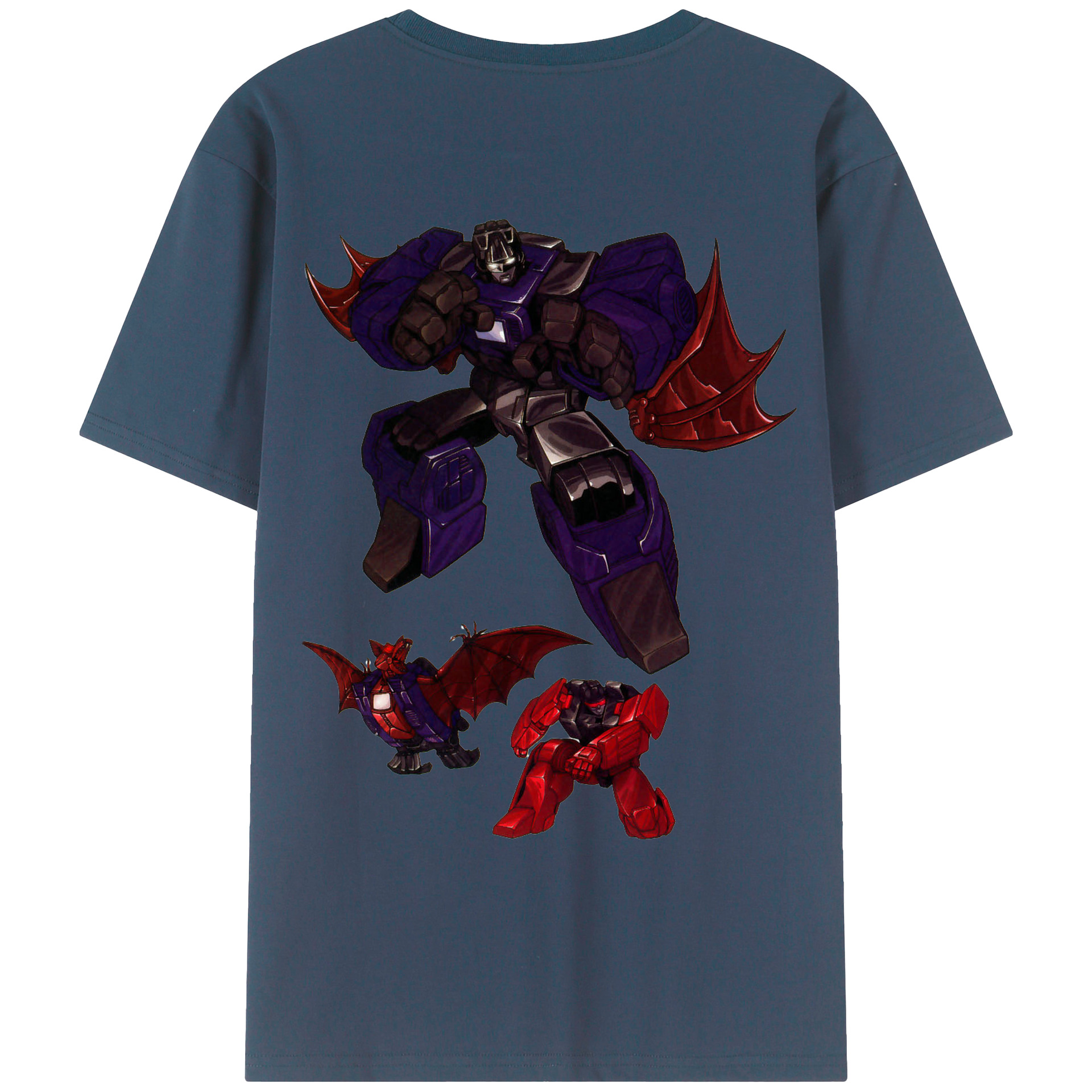（画像用）  綿100％ メンズ半袖Tシャツ（バックプリント） 通気性