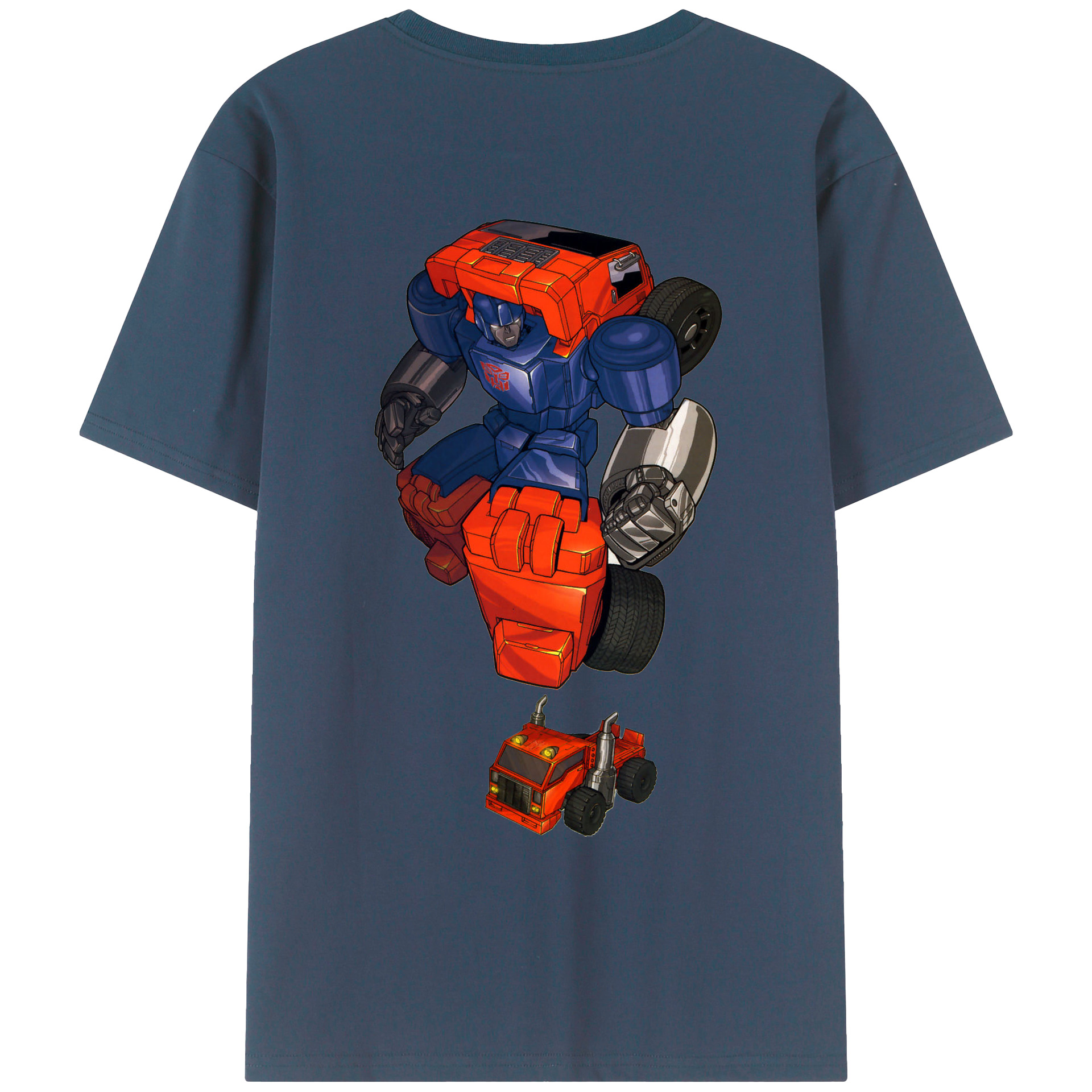 （画像用）  綿100％ メンズ半袖Tシャツ（バックプリント） 通気性