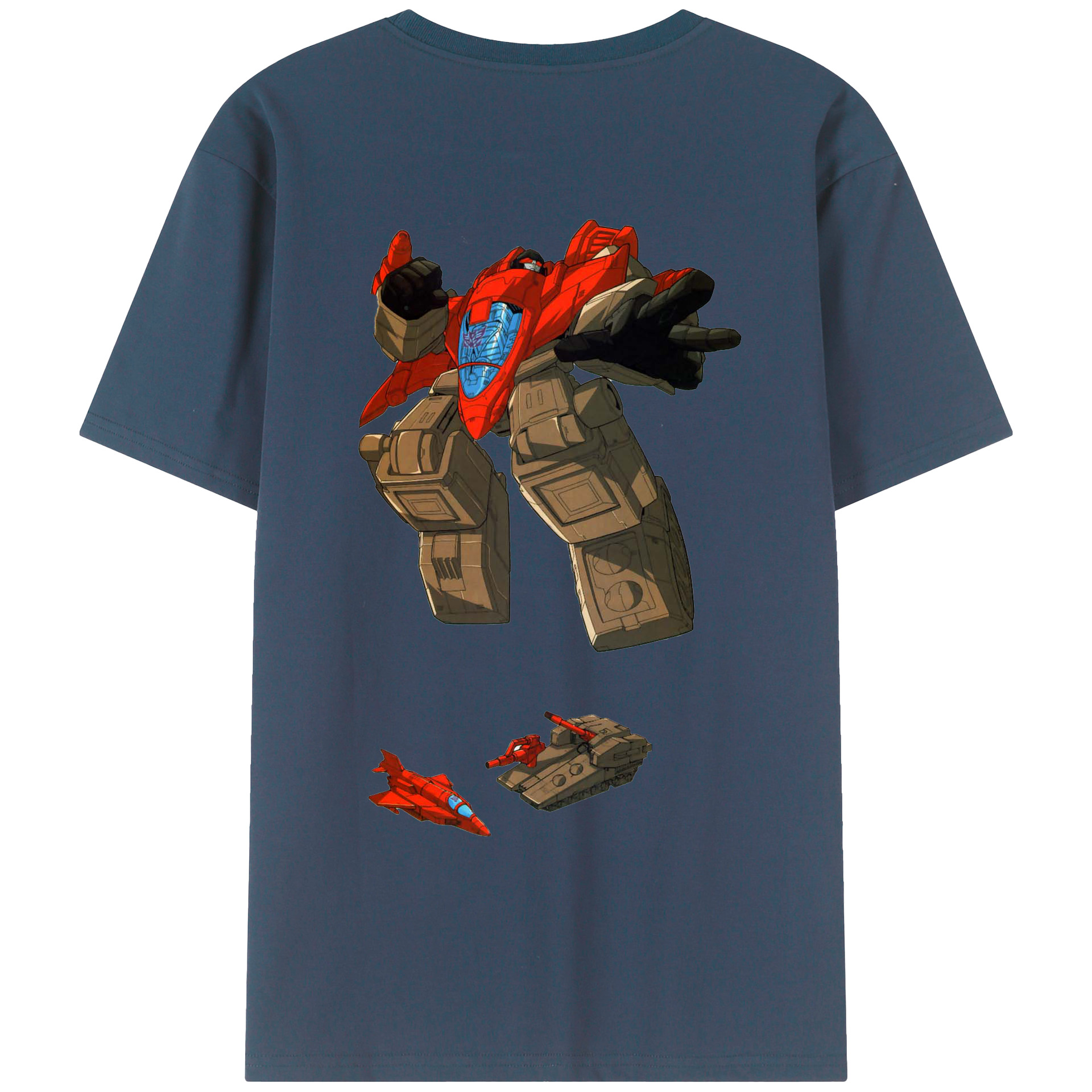 （画像用）  綿100％ メンズ半袖Tシャツ（バックプリント） 通気性