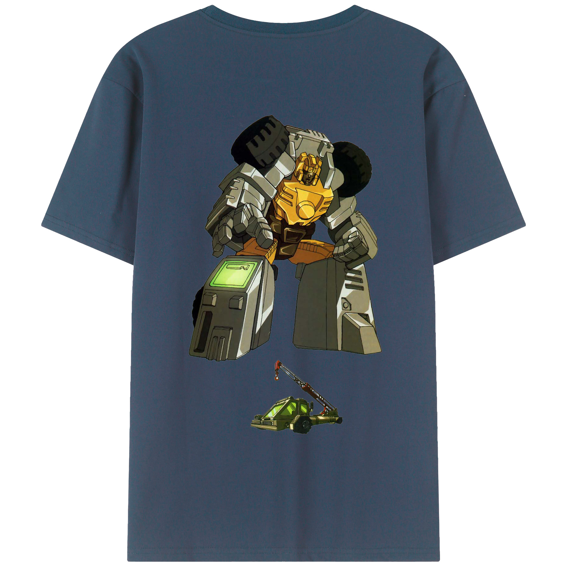 （画像用）  綿100％ メンズ半袖Tシャツ（バックプリント） 通気性