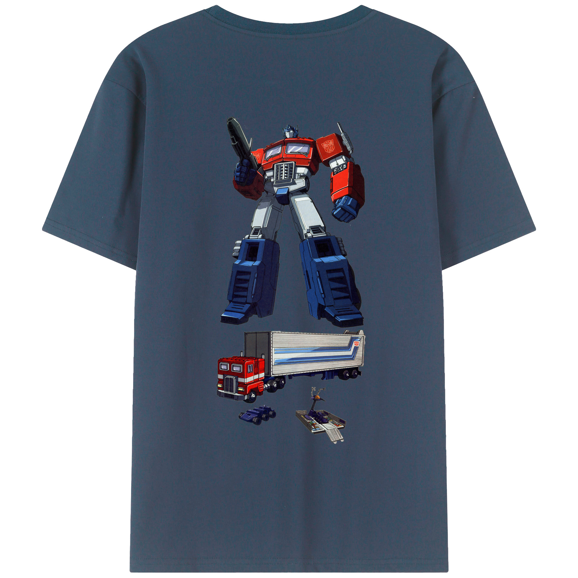 （画像用）  綿100％ メンズ半袖Tシャツ（バックプリント） 通気性