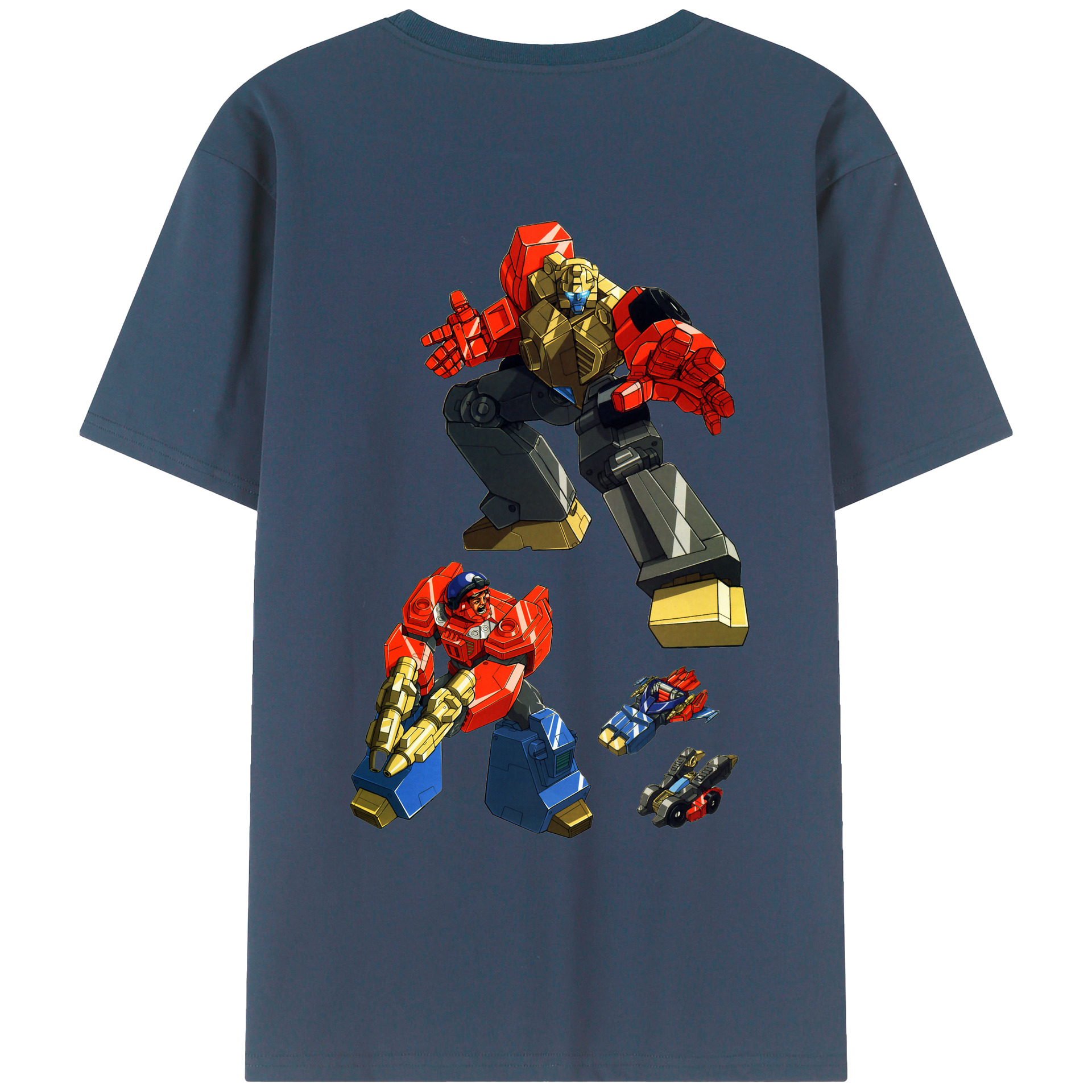 （画像用）  綿100％ メンズ半袖Tシャツ（バックプリント） 通気性