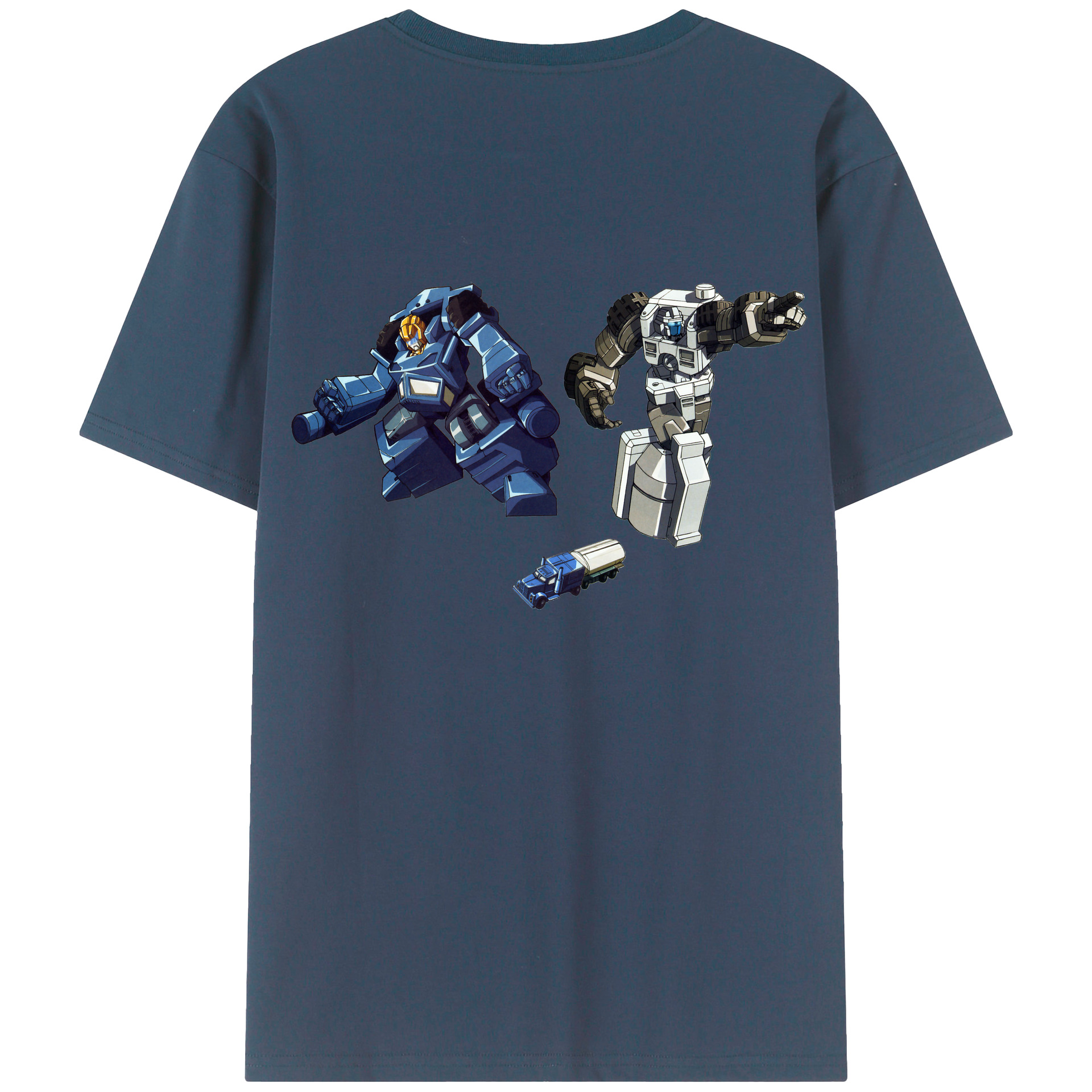 （画像用）  綿100％ メンズ半袖Tシャツ（バックプリント） 通気性