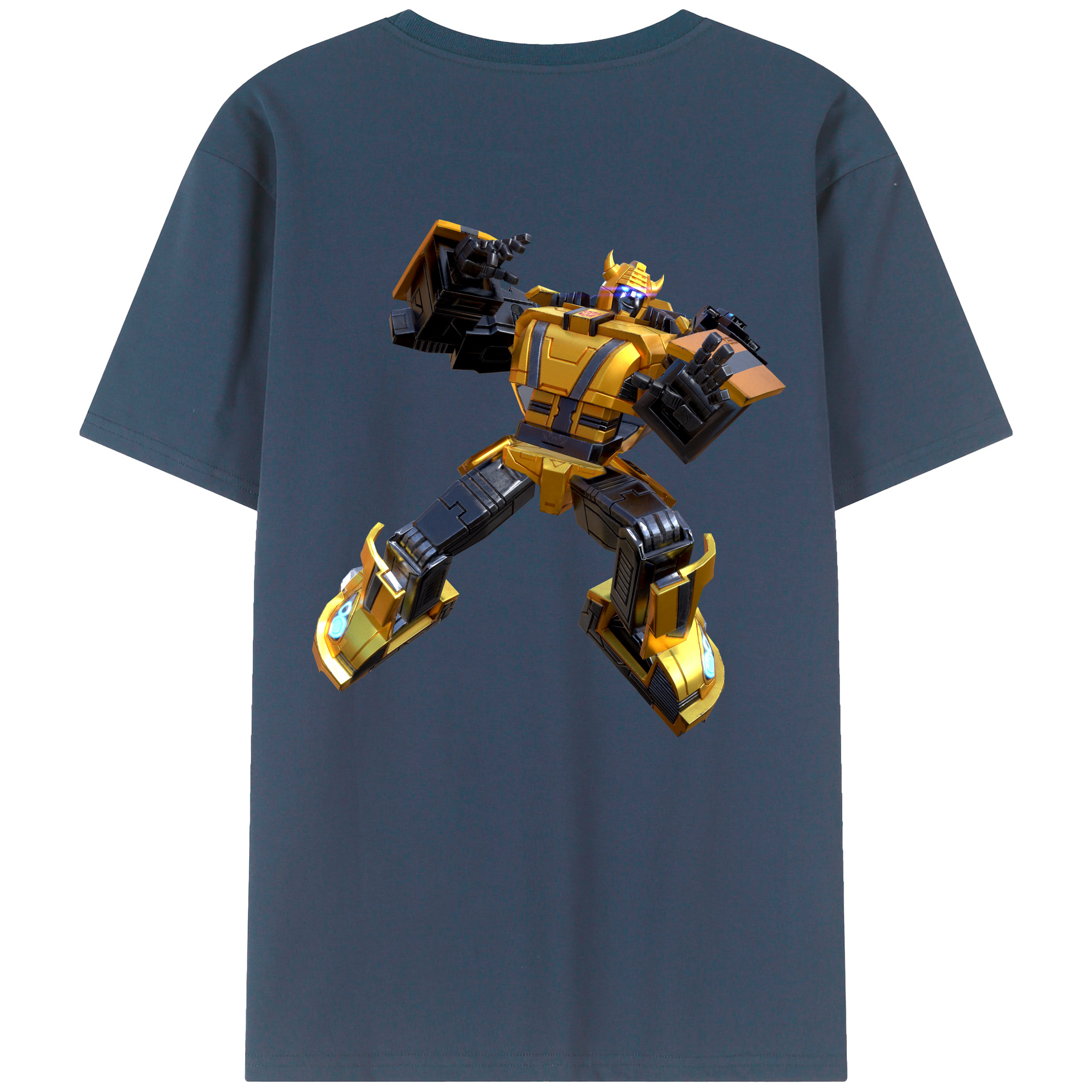 （画像用）  綿100％ メンズ半袖Tシャツ（バックプリント） 通気性