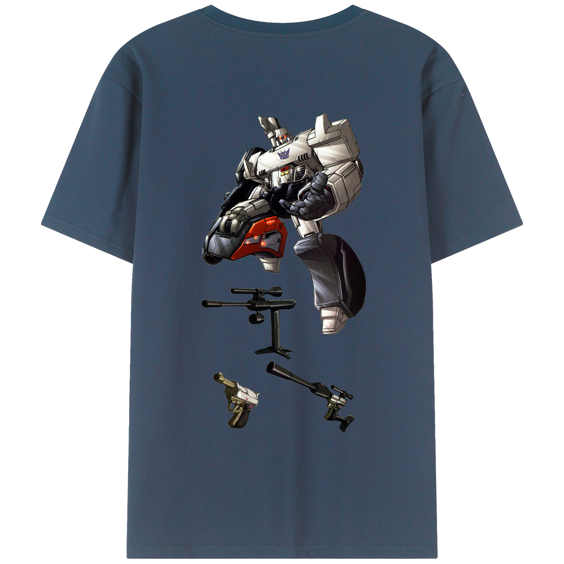 （画像用）  綿100％ メンズ半袖Tシャツ（バックプリント） 通気性