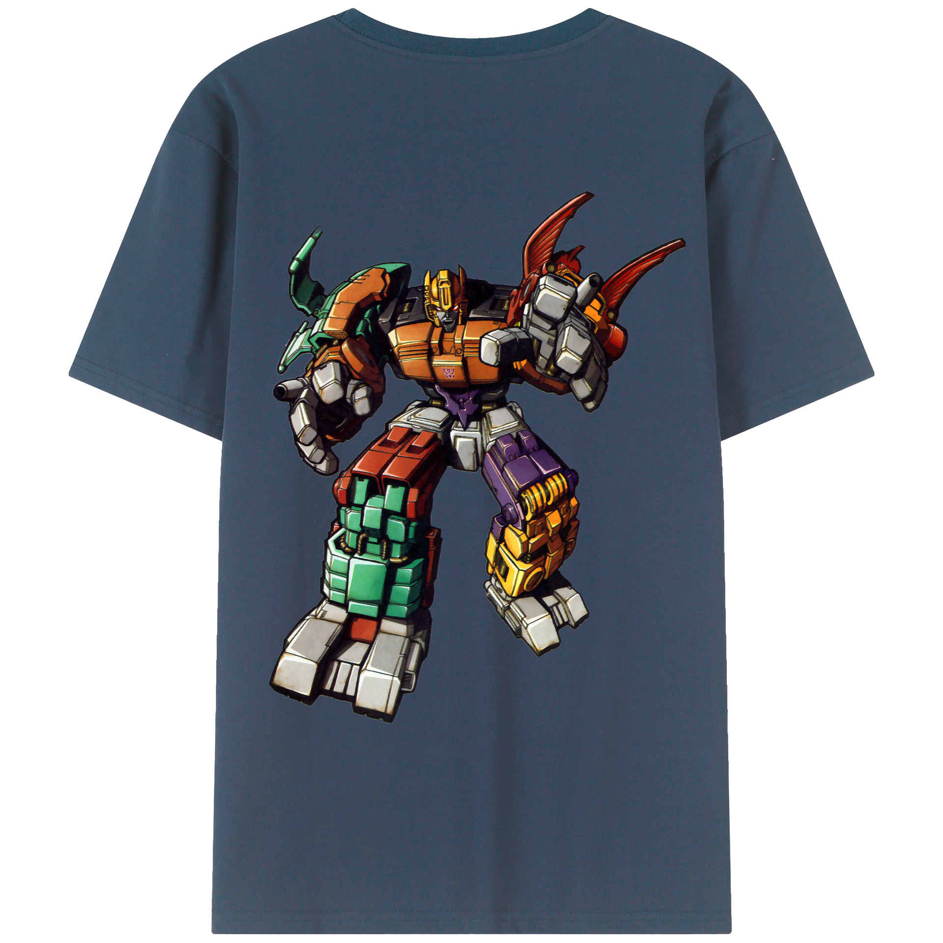 （画像用）  綿100％ メンズ半袖Tシャツ（バックプリント） 通気性