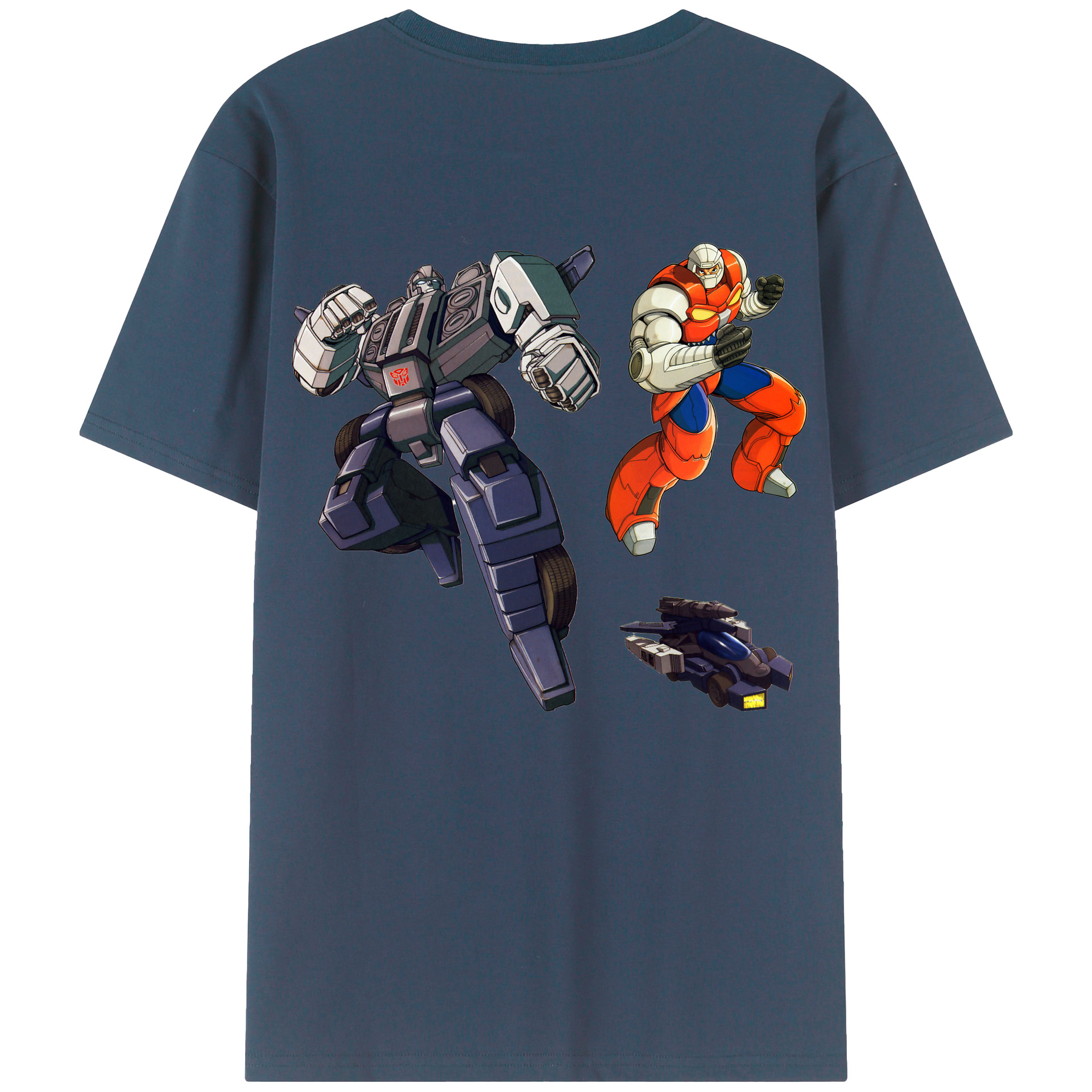 （画像用）  綿100％ メンズ半袖Tシャツ（バックプリント） 通気性