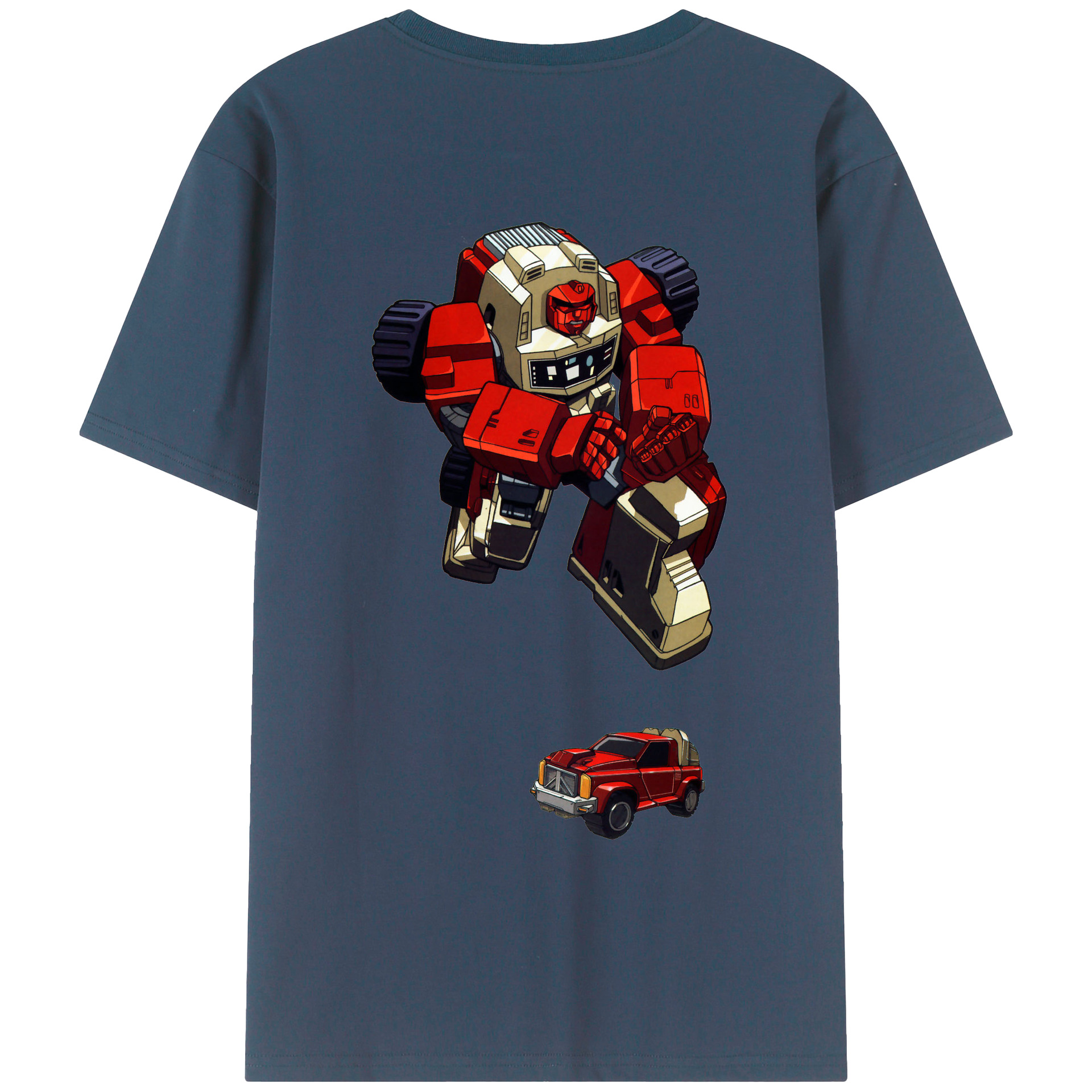 （画像用）  綿100％ メンズ半袖Tシャツ（バックプリント） 通気性