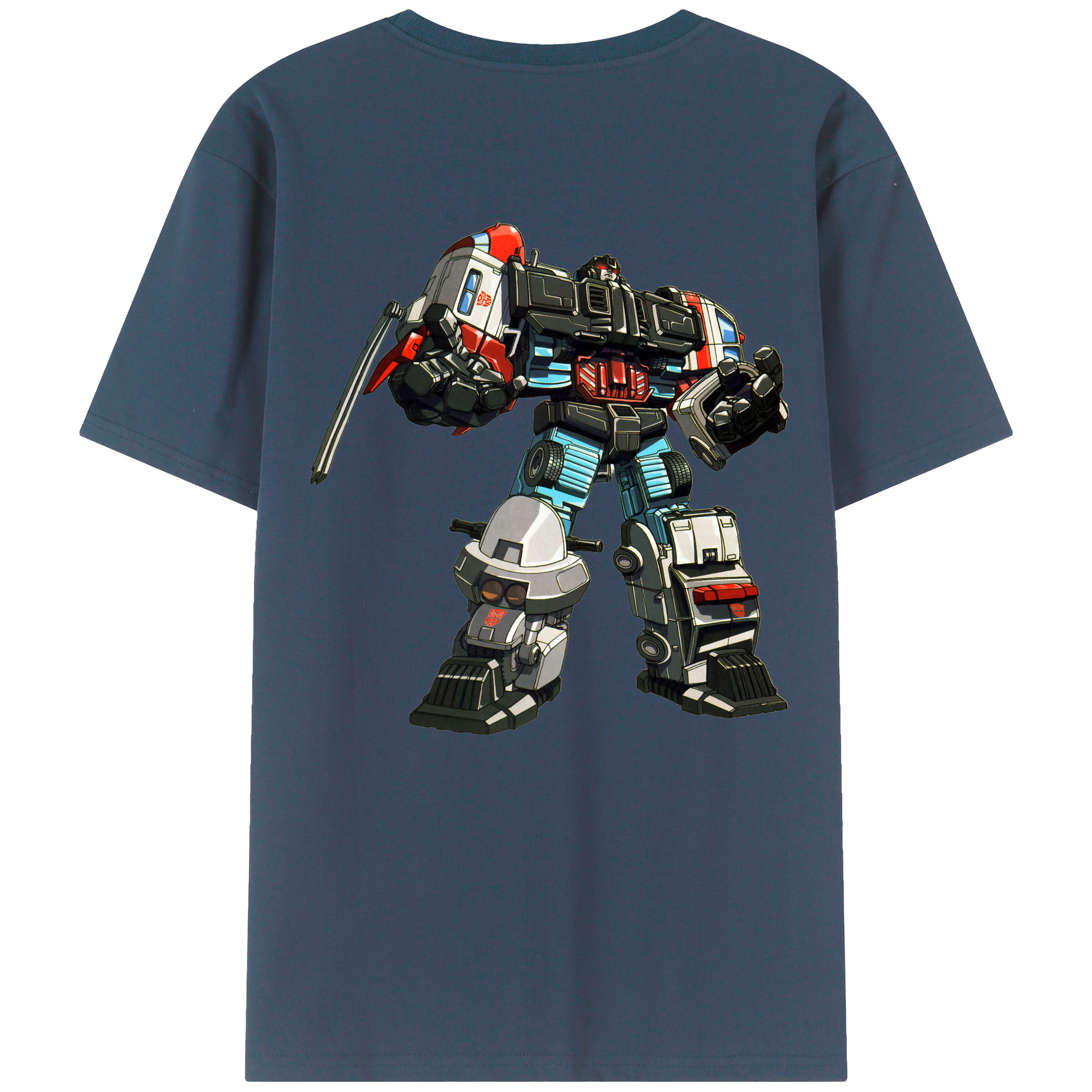 （画像用）  綿100％ メンズ半袖Tシャツ（バックプリント） 通気性