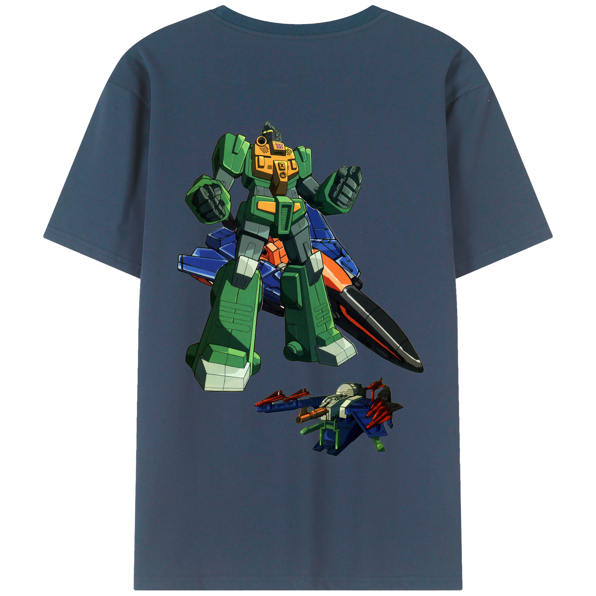 （画像用）  綿100％ メンズ半袖Tシャツ（バックプリント） 通気性