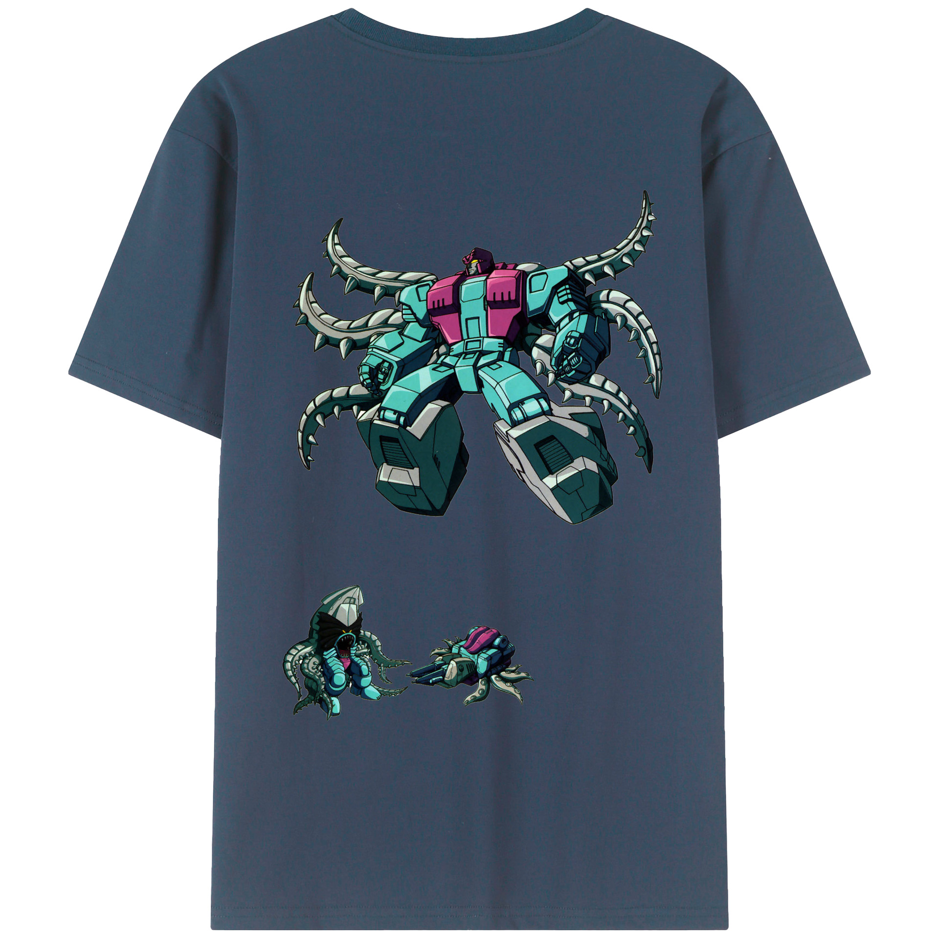 （画像用）  綿100％ メンズ半袖Tシャツ（バックプリント） 通気性