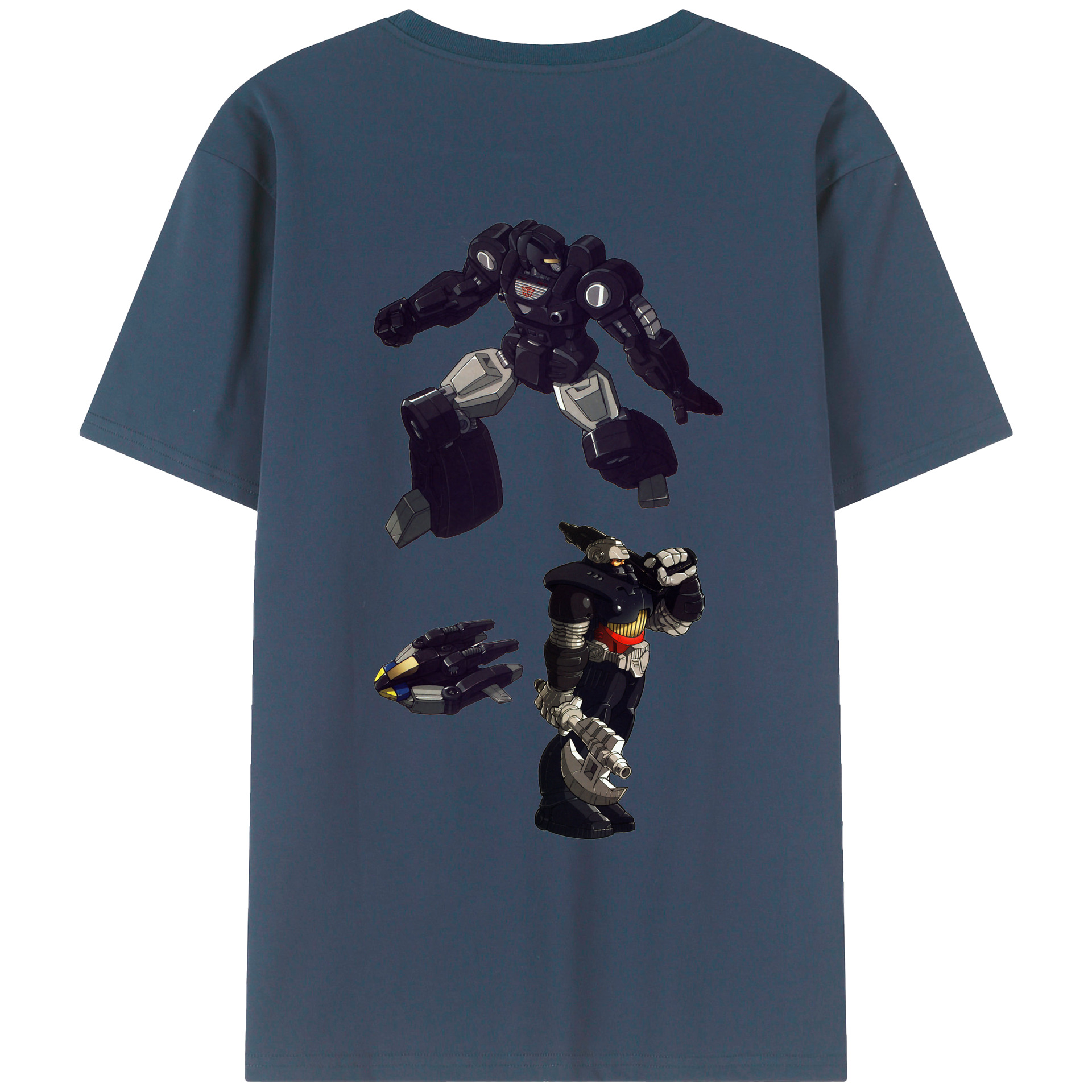 （画像用）  綿100％ メンズ半袖Tシャツ（バックプリント） 通気性
