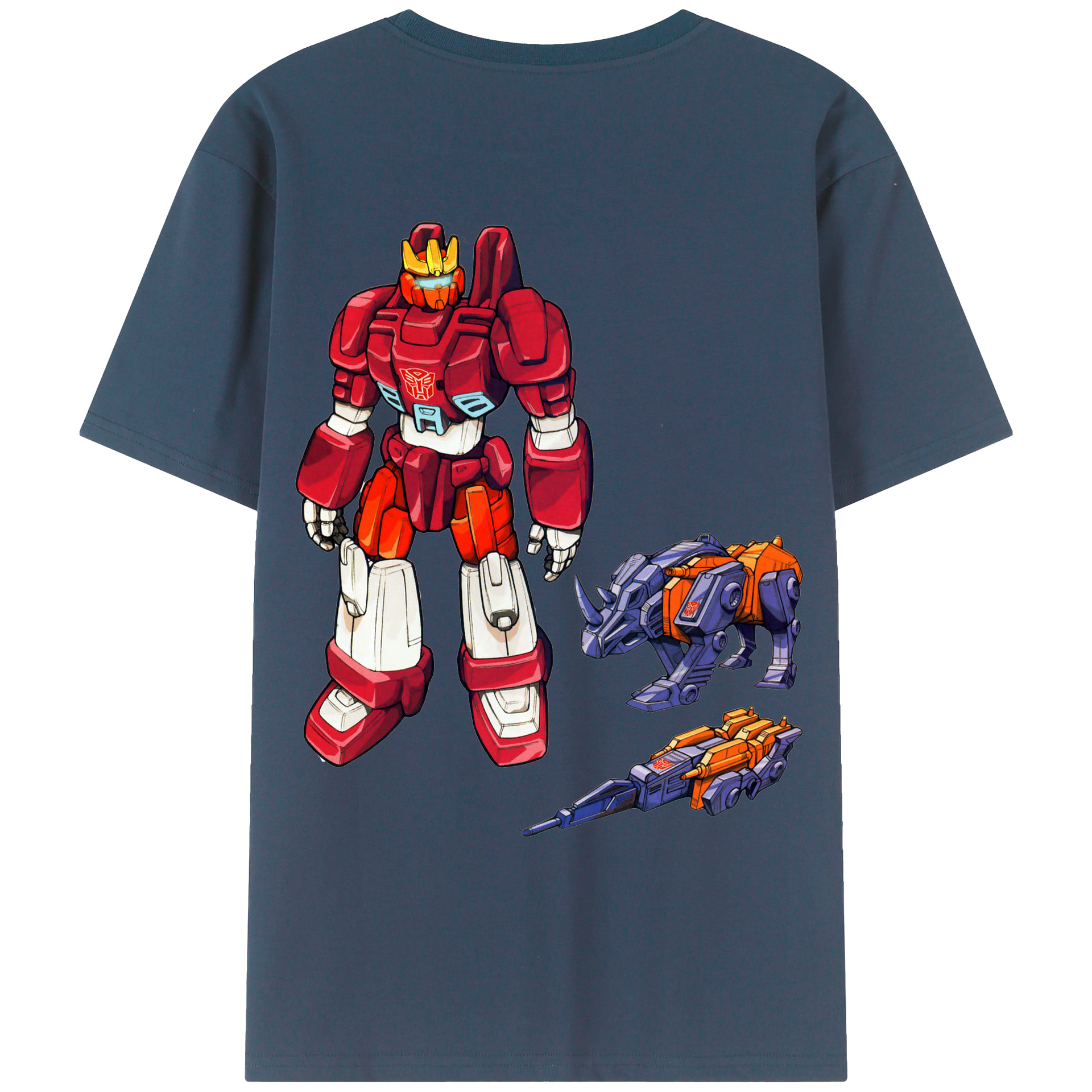 （画像用）  綿100％ メンズ半袖Tシャツ（バックプリント） 通気性