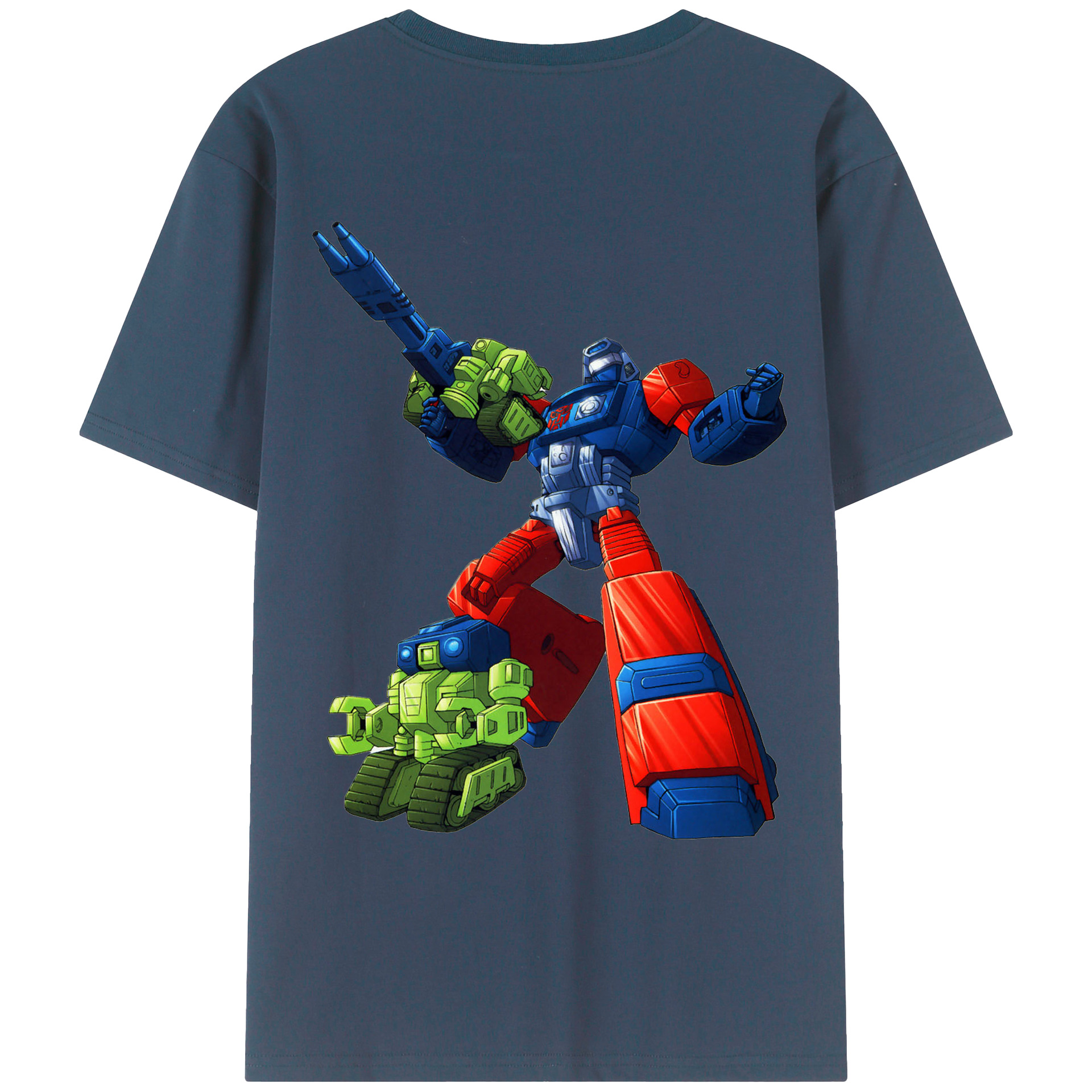 （画像用）  綿100％ メンズ半袖Tシャツ（バックプリント） 通気性