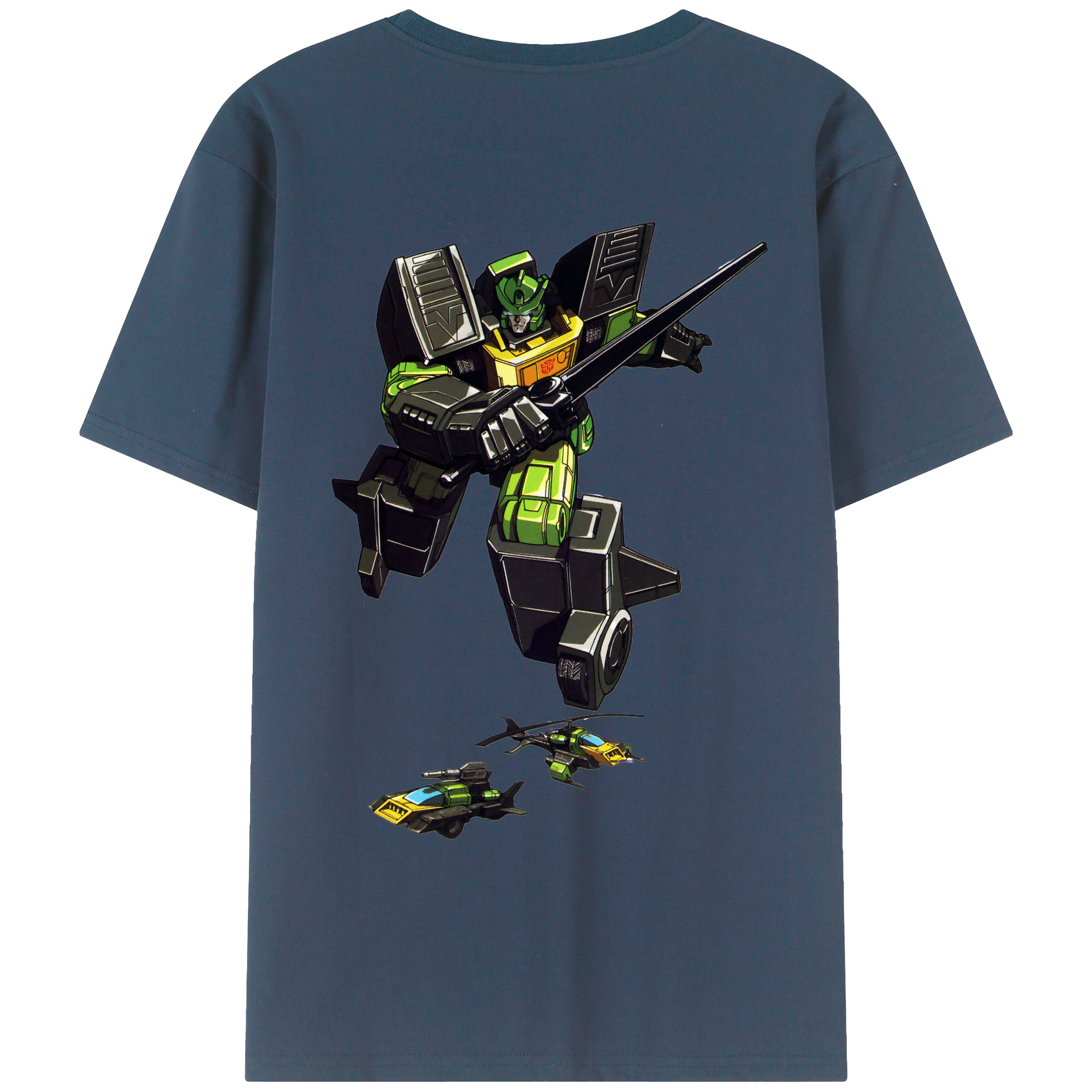 （画像用）  綿100％ メンズ半袖Tシャツ（バックプリント） 通気性
