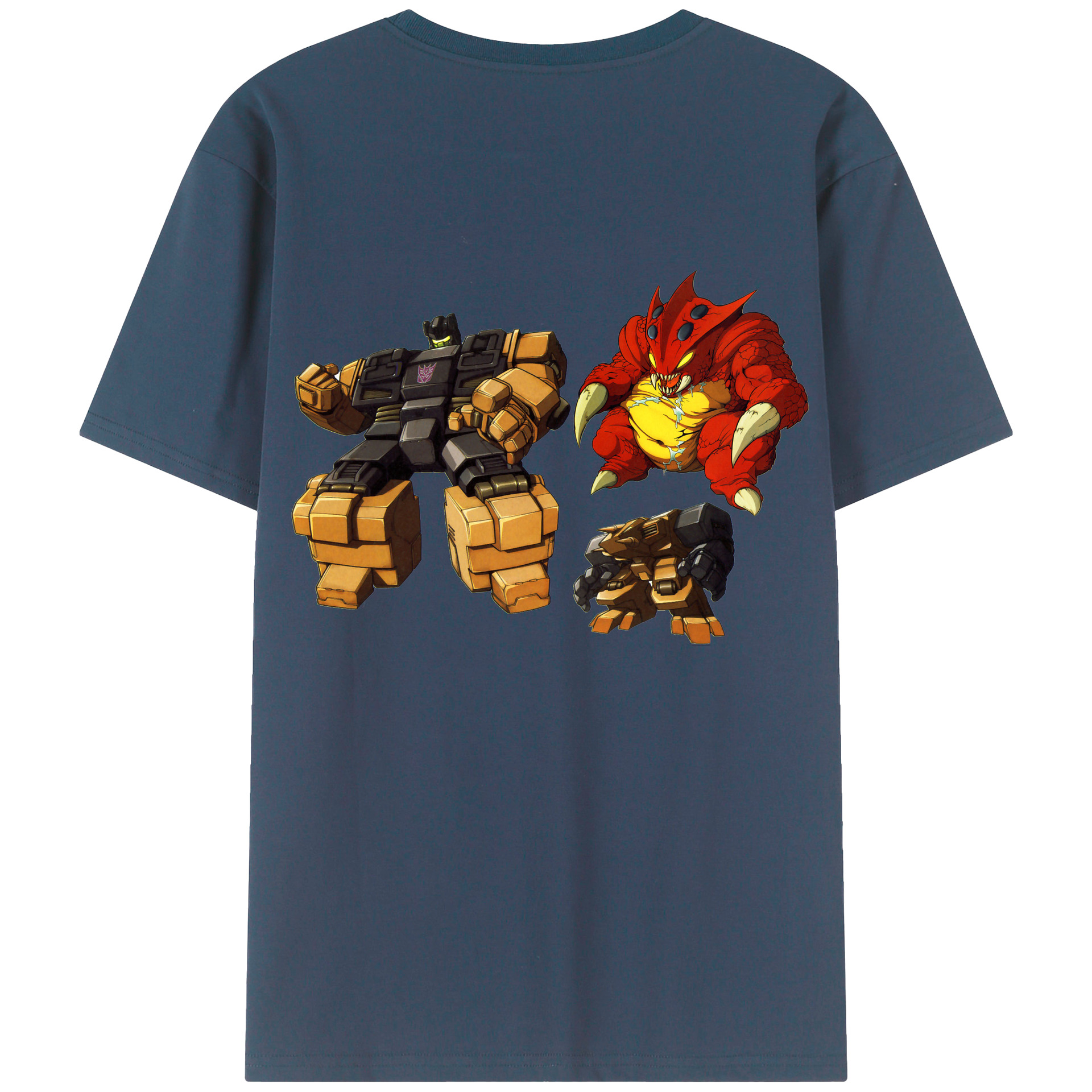 （画像用）  綿100％ メンズ半袖Tシャツ（バックプリント） 通気性