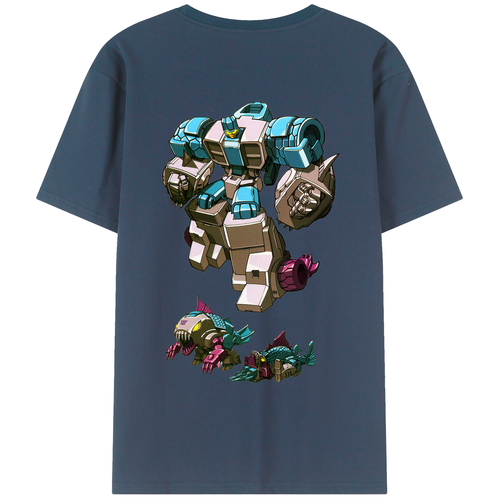 （画像用）  綿100％ メンズ半袖Tシャツ（バックプリント） 通気性