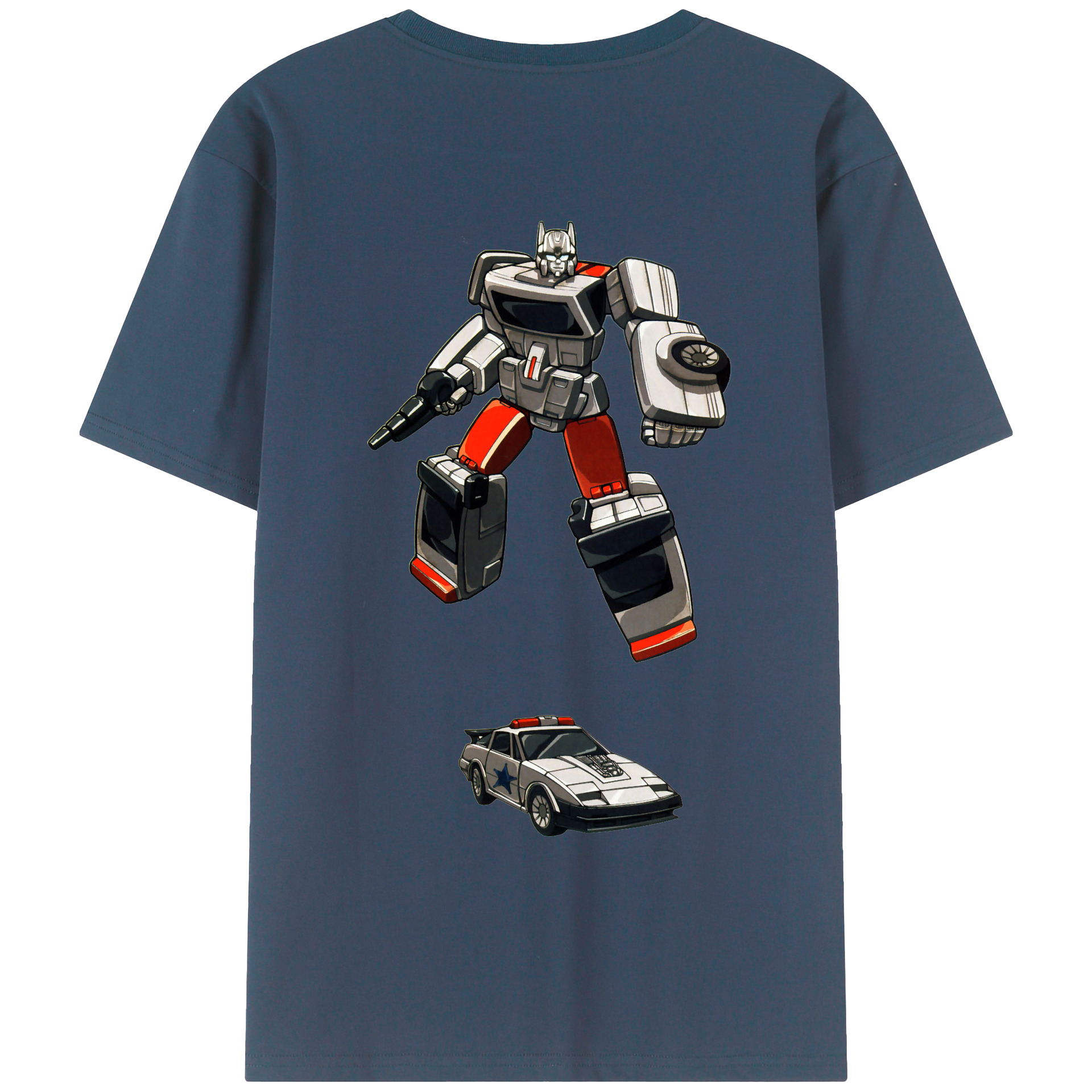 （画像用）  綿100％ メンズ半袖Tシャツ（バックプリント） 通気性