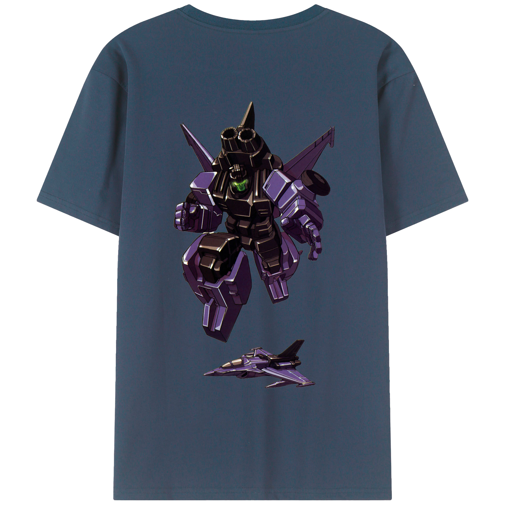 （画像用）  綿100％ メンズ半袖Tシャツ（バックプリント） 通気性