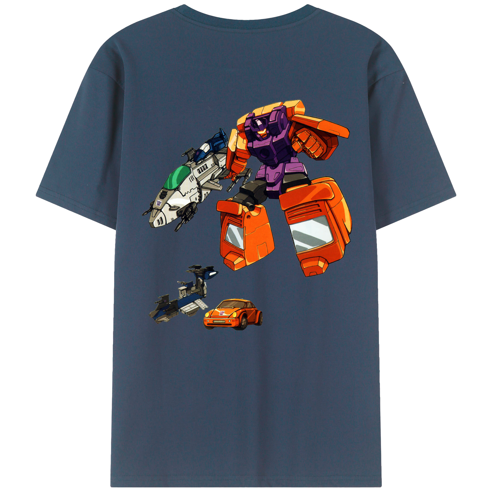 （画像用）  綿100％ メンズ半袖Tシャツ（バックプリント） 通気性