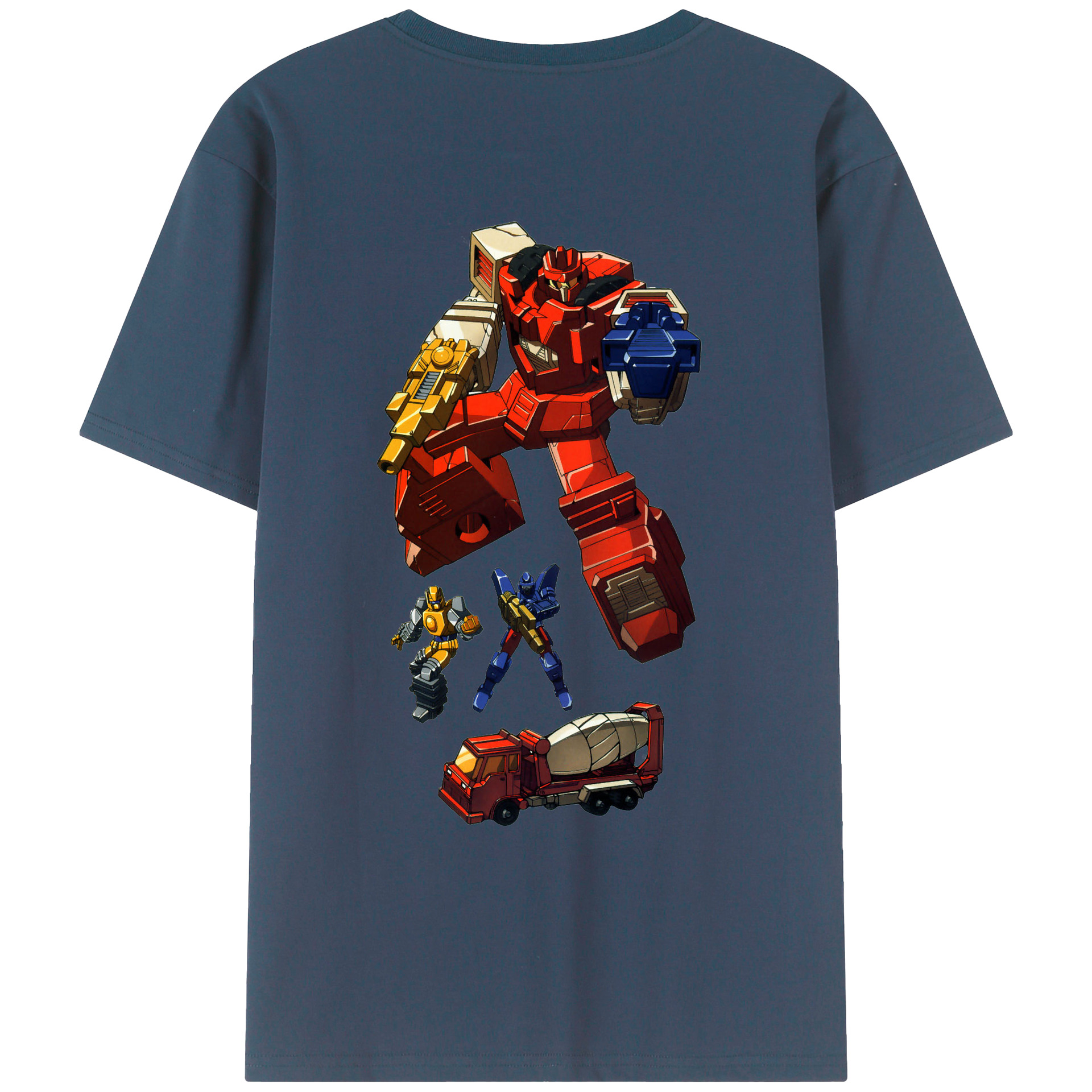 （画像用）  綿100％ メンズ半袖Tシャツ（バックプリント） 通気性