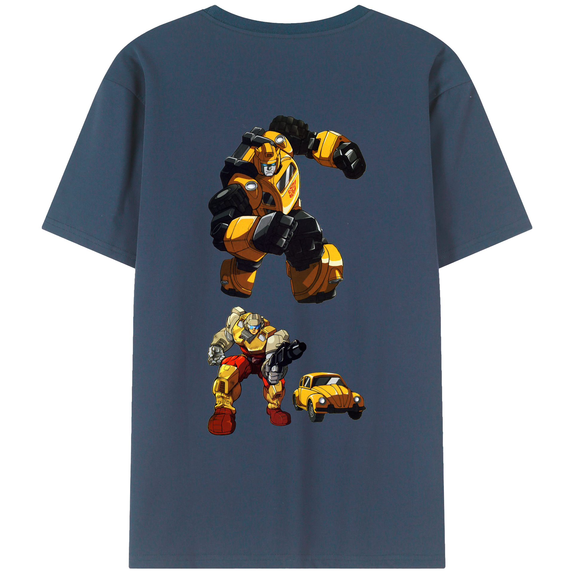 （画像用）  綿100％ メンズ半袖Tシャツ（バックプリント） 通気性