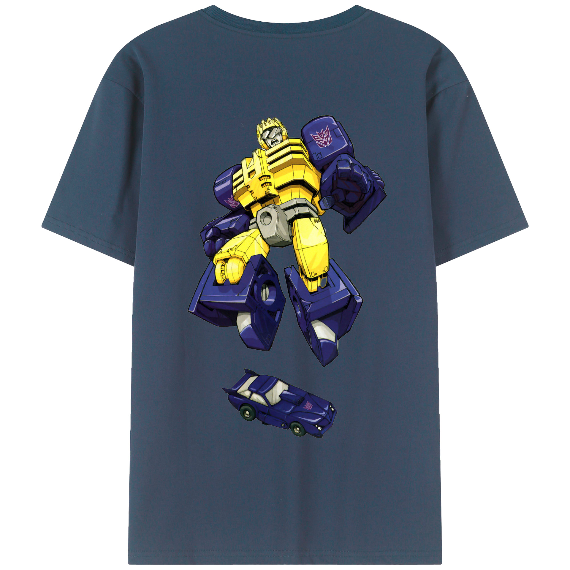 （画像用）  綿100％ メンズ半袖Tシャツ（バックプリント） 通気性