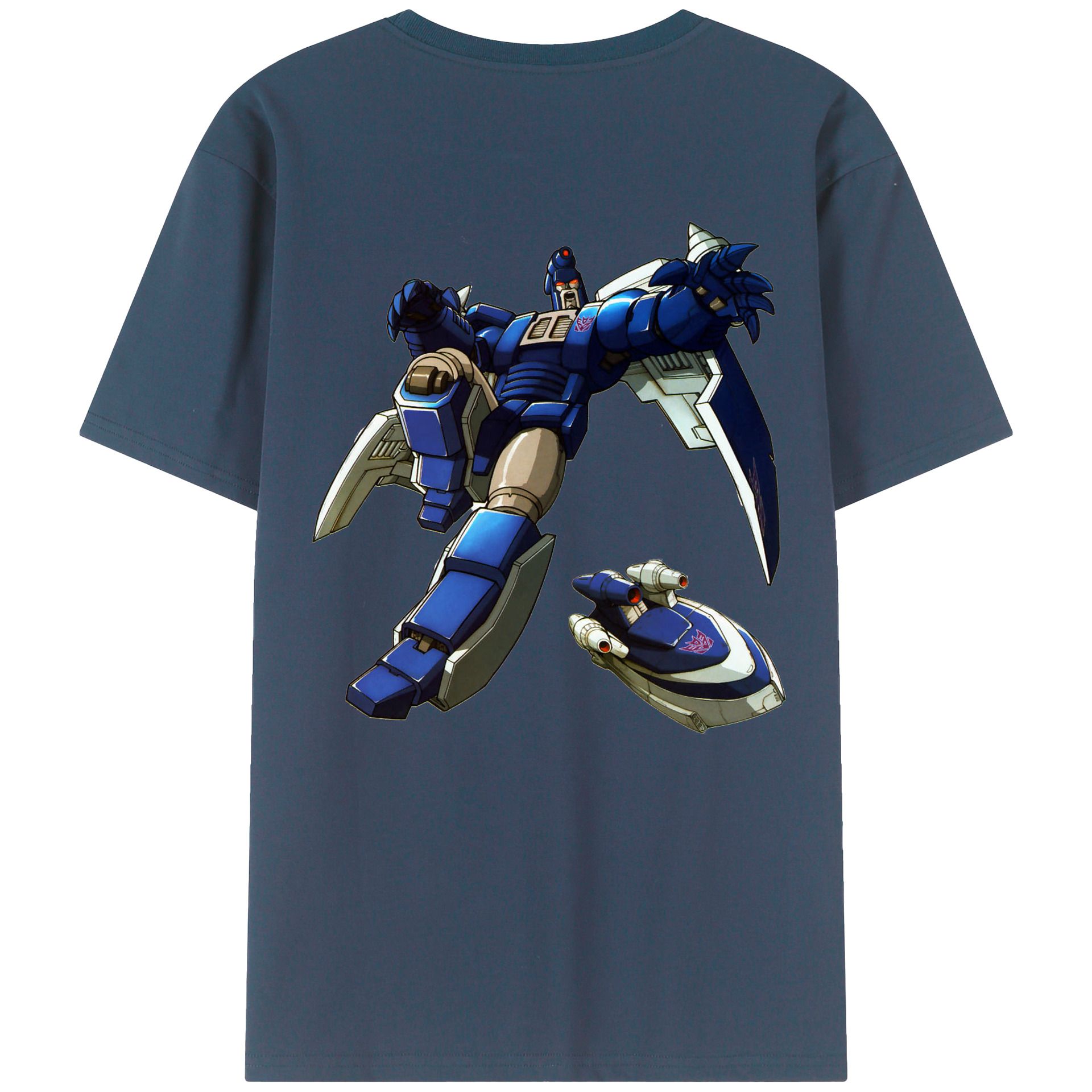 （画像用）  綿100％ メンズ半袖Tシャツ（バックプリント） 通気性