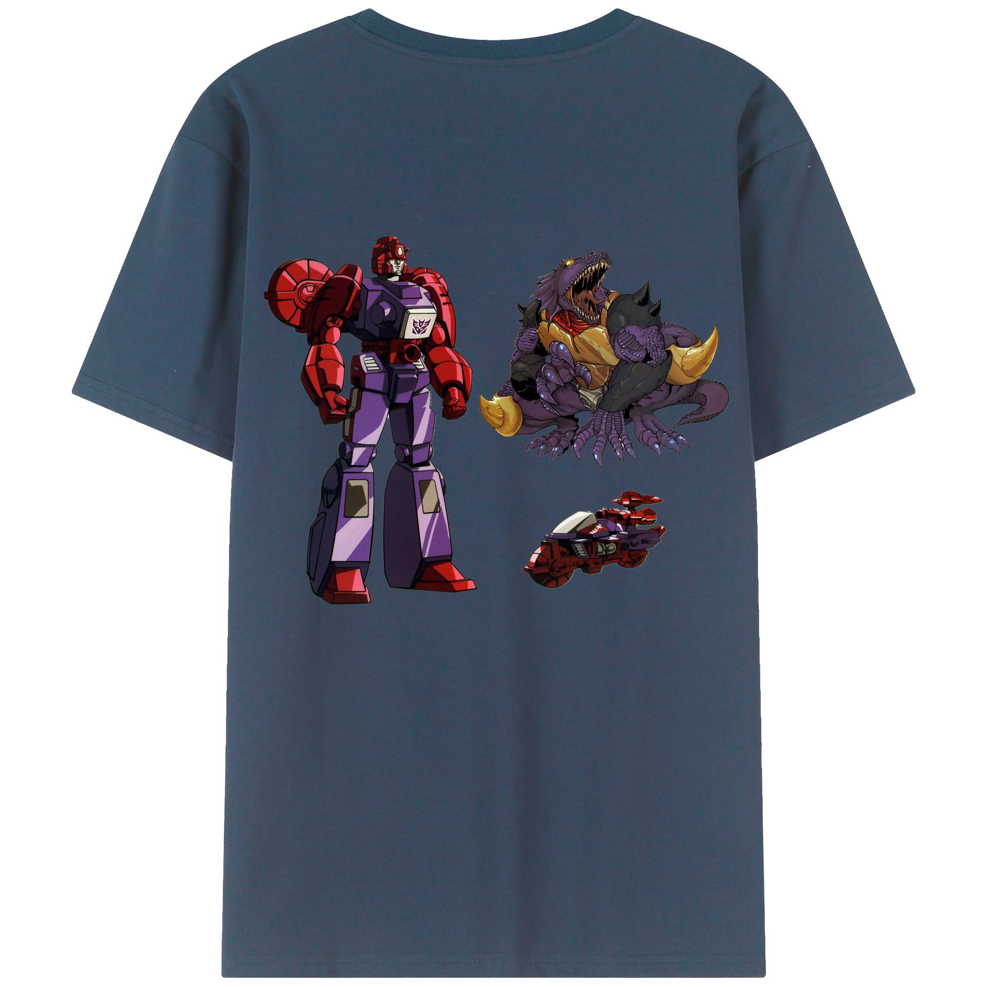 （画像用）  綿100％ メンズ半袖Tシャツ（バックプリント） 通気性