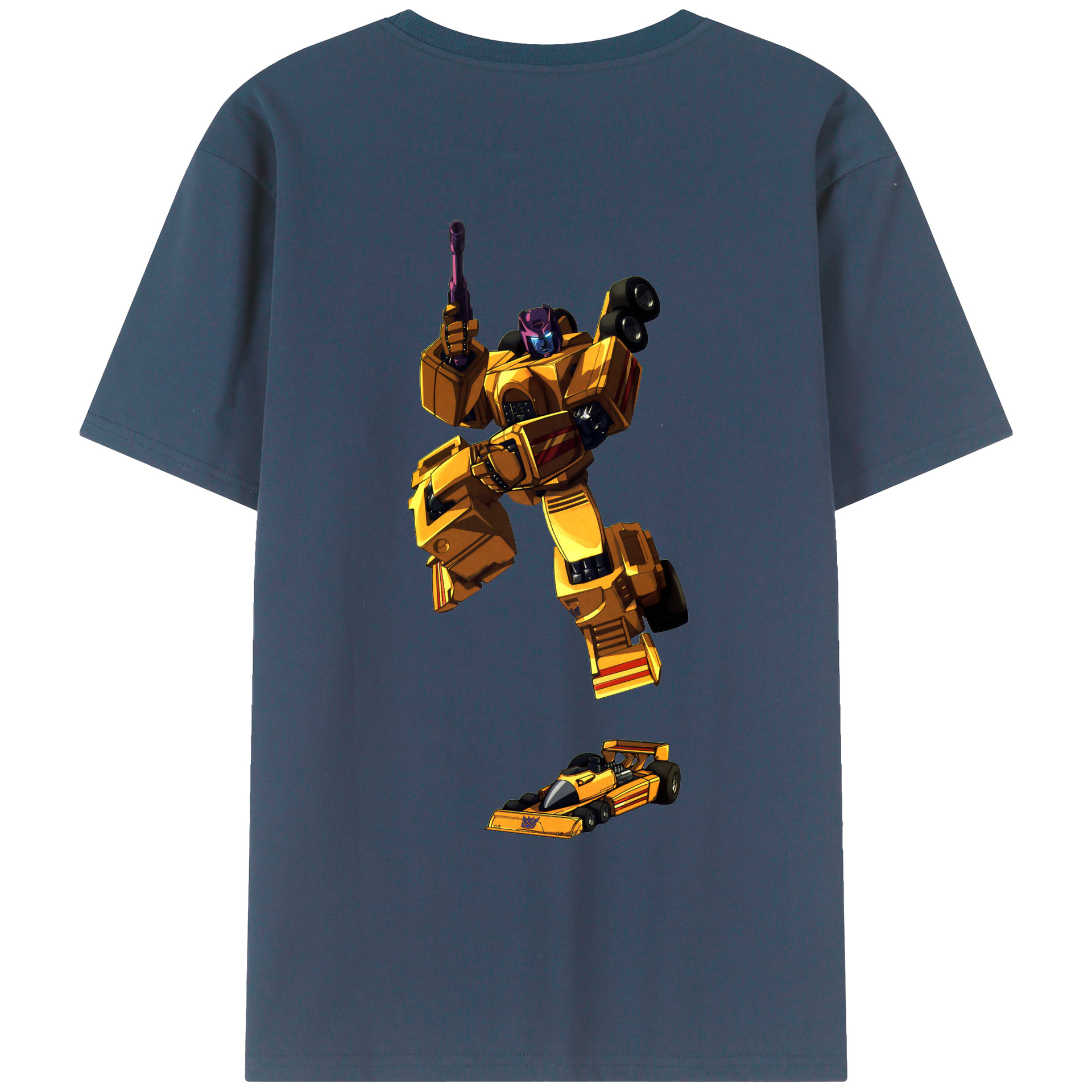 （画像用）  綿100％ メンズ半袖Tシャツ（バックプリント） 通気性