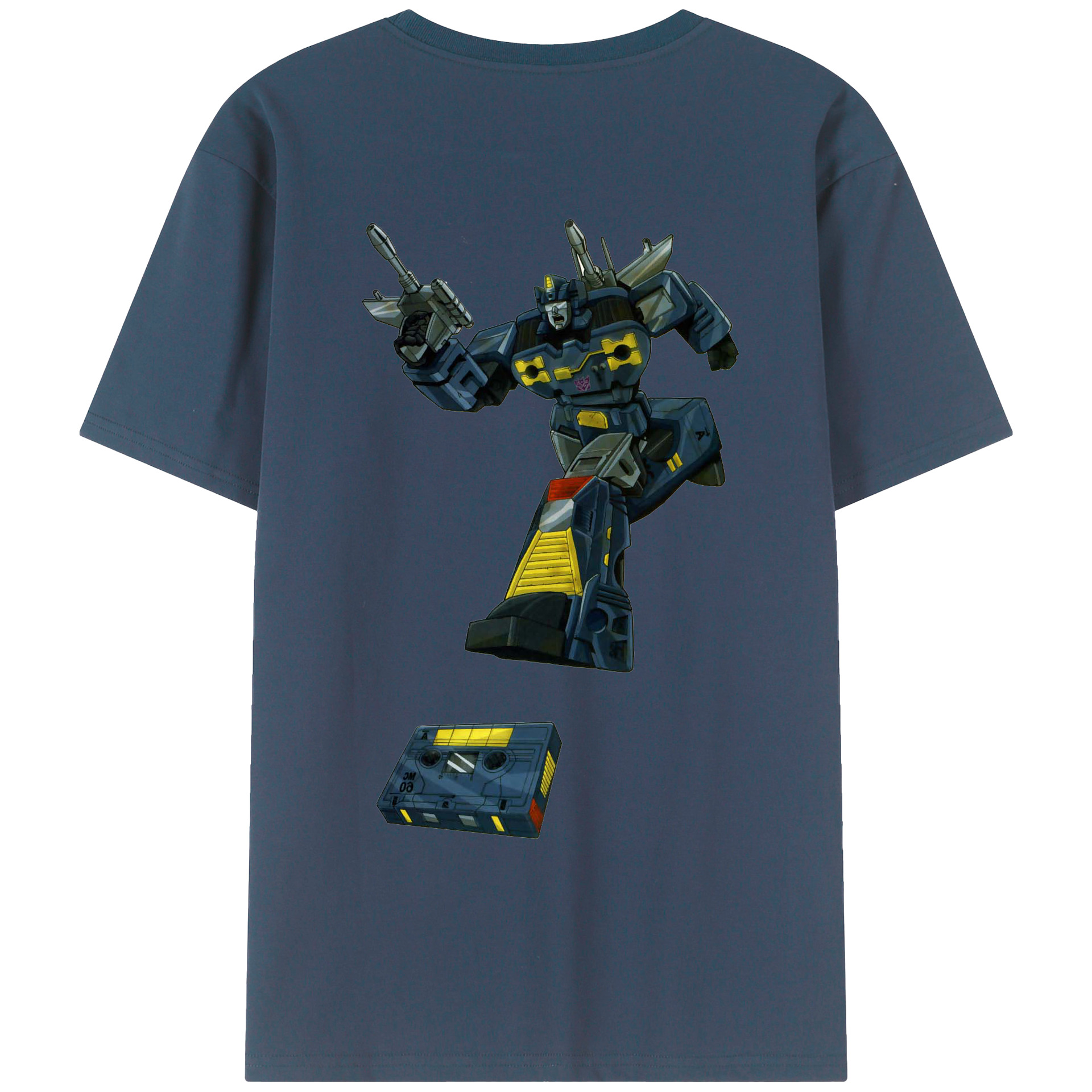 （画像用）  綿100％ メンズ半袖Tシャツ（バックプリント） 通気性