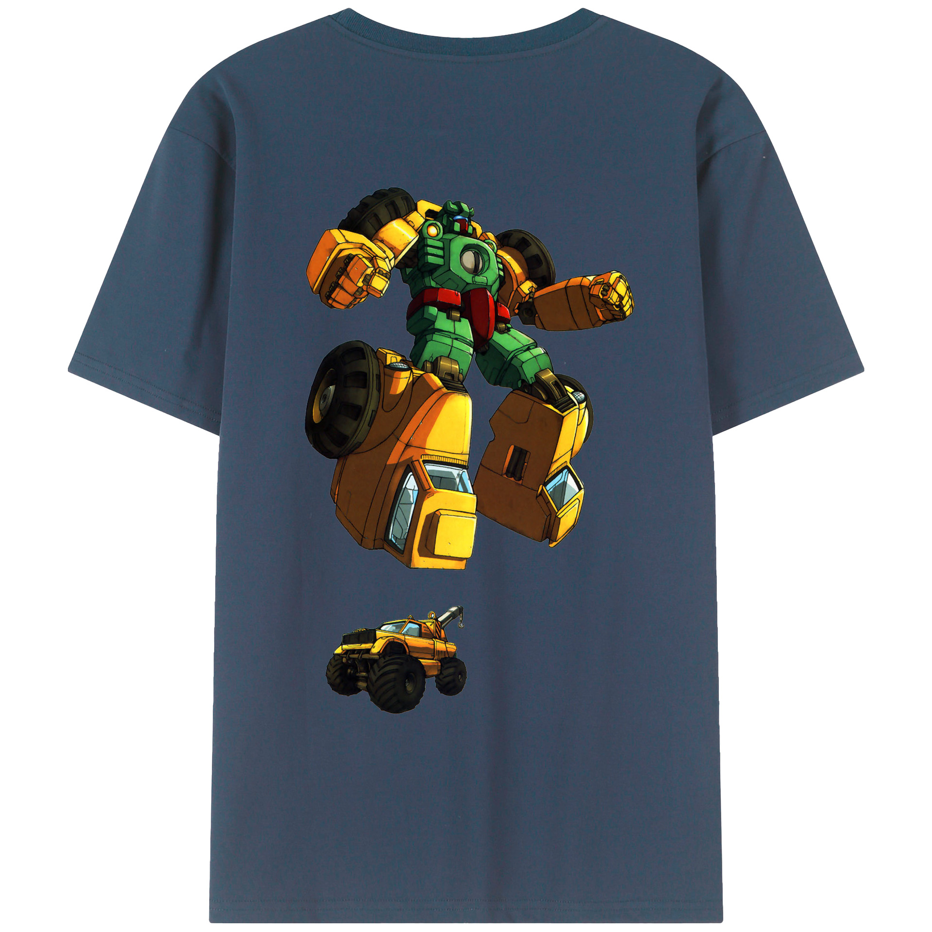 （画像用）  綿100％ メンズ半袖Tシャツ（バックプリント） 通気性