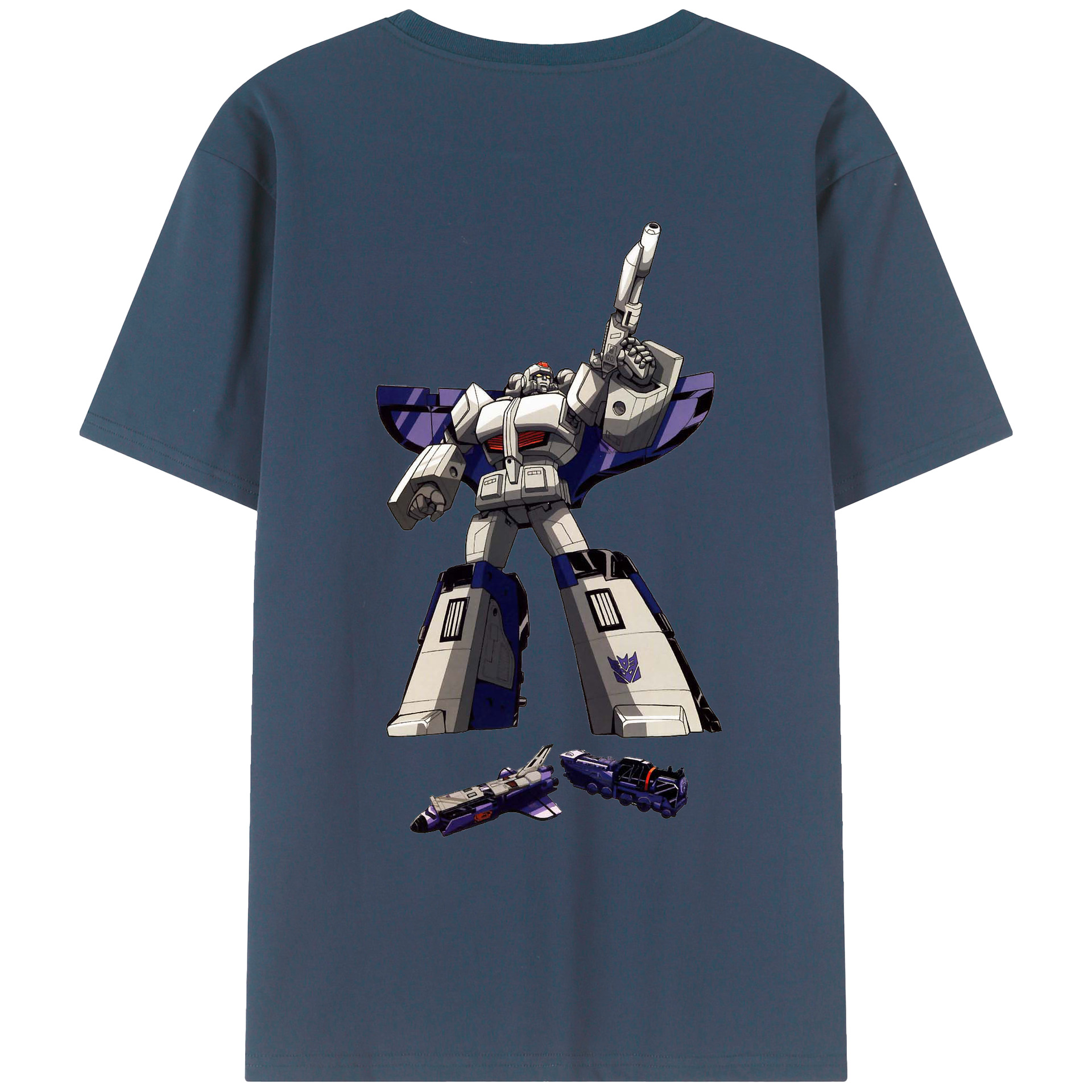 （画像用）  綿100％ メンズ半袖Tシャツ（バックプリント） 通気性