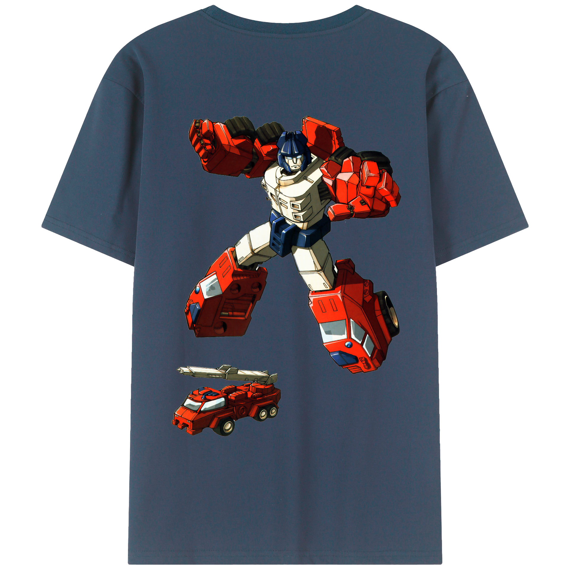 （画像用）  綿100％ メンズ半袖Tシャツ（バックプリント） 通気性