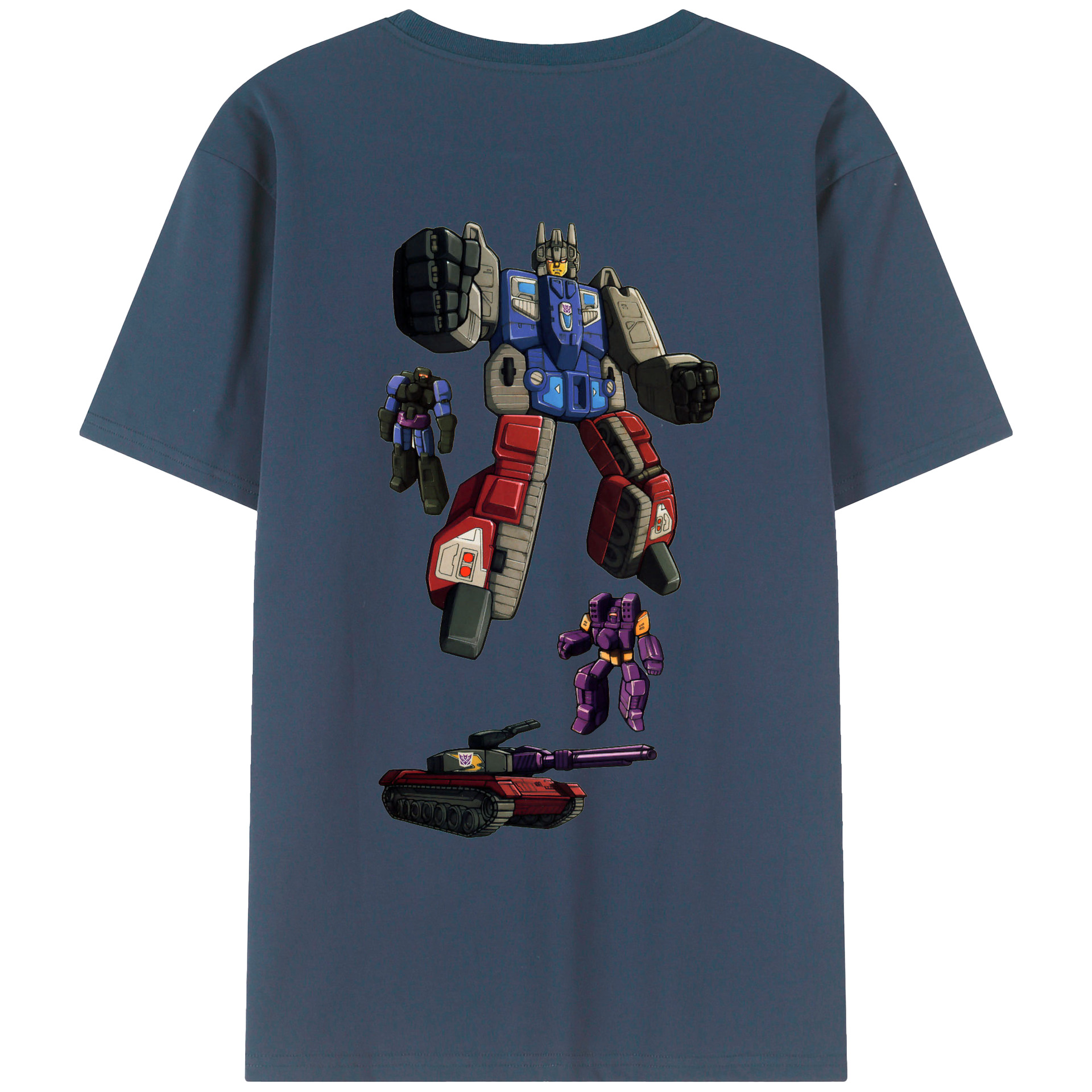 （画像用）  綿100％ メンズ半袖Tシャツ（バックプリント） 通気性