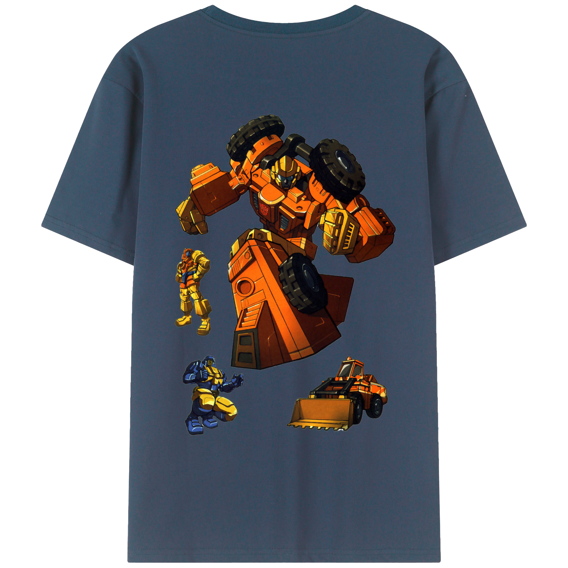 （画像用）  綿100％ メンズ半袖Tシャツ（バックプリント） 通気性