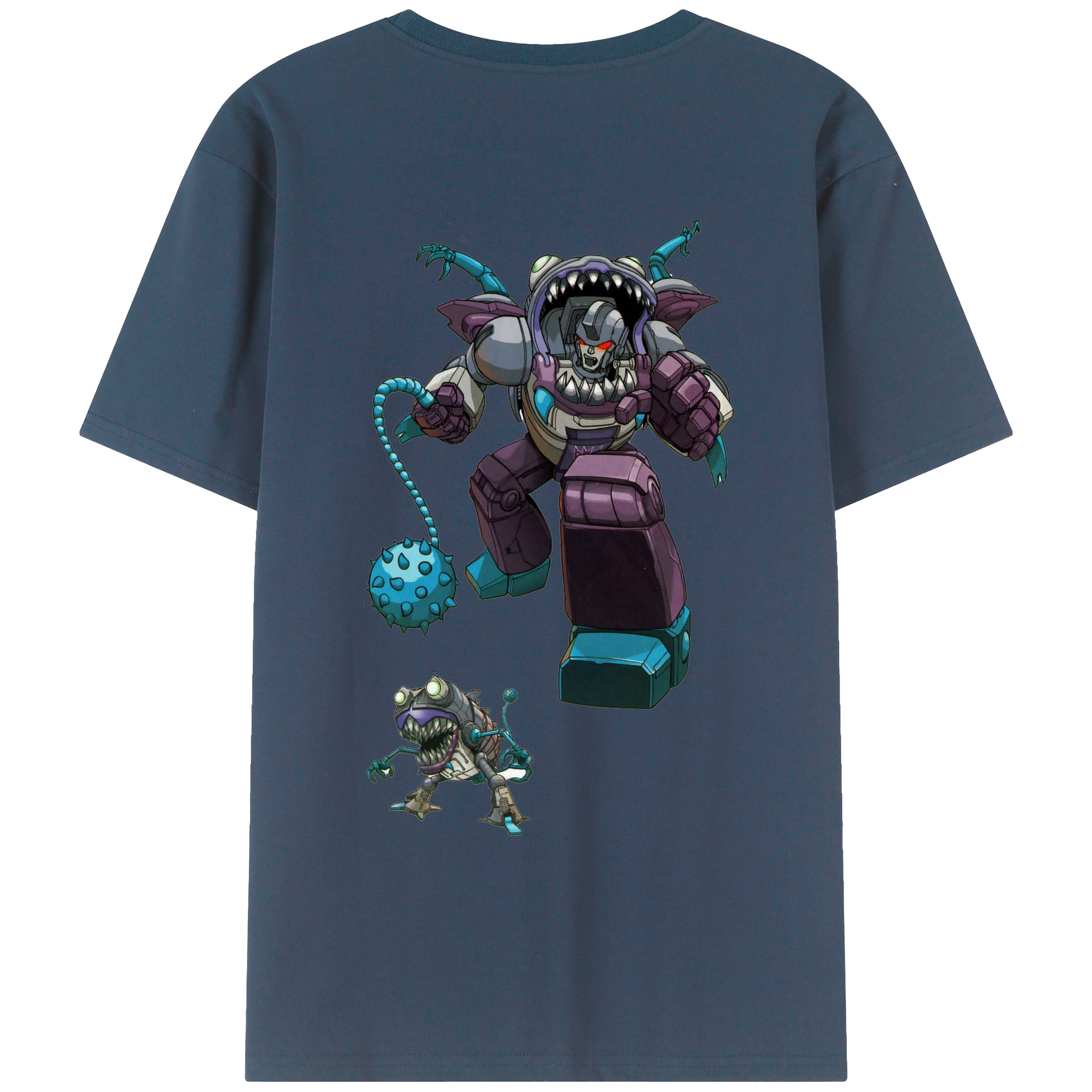 （画像用）  綿100％ メンズ半袖Tシャツ（バックプリント） 通気性