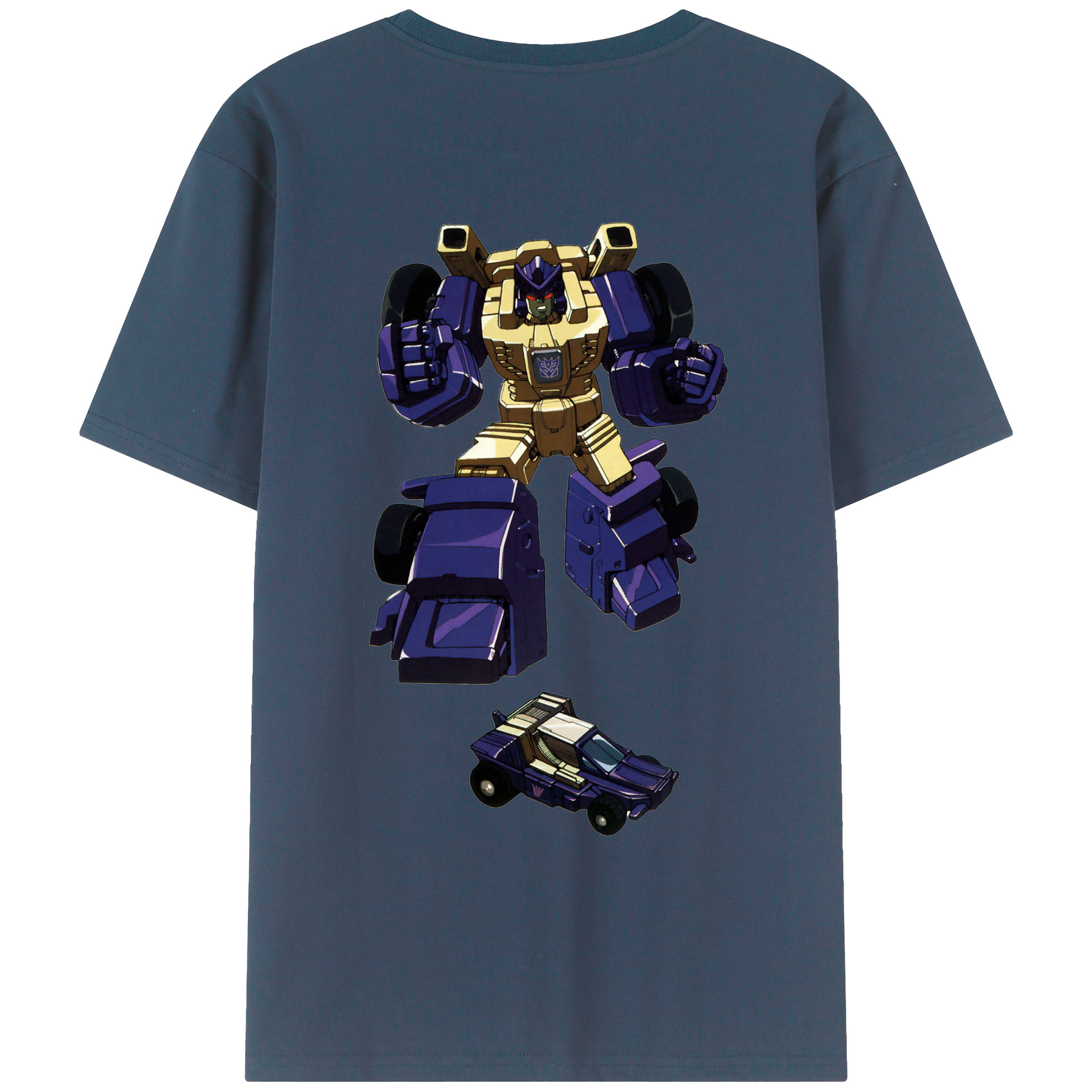 （画像用）  綿100％ メンズ半袖Tシャツ（バックプリント） 通気性