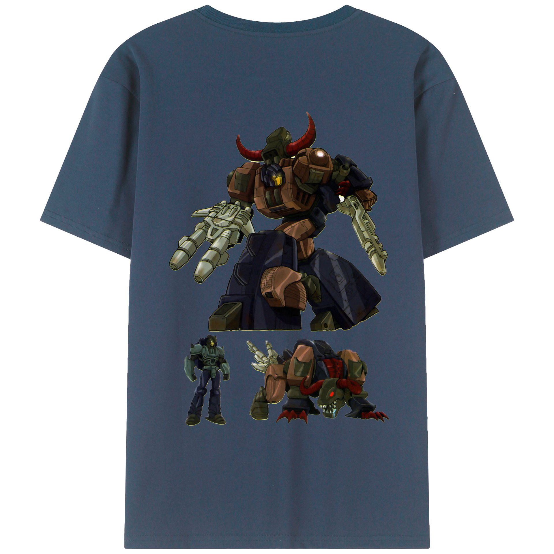 （画像用）  綿100％ メンズ半袖Tシャツ（バックプリント） 通気性
