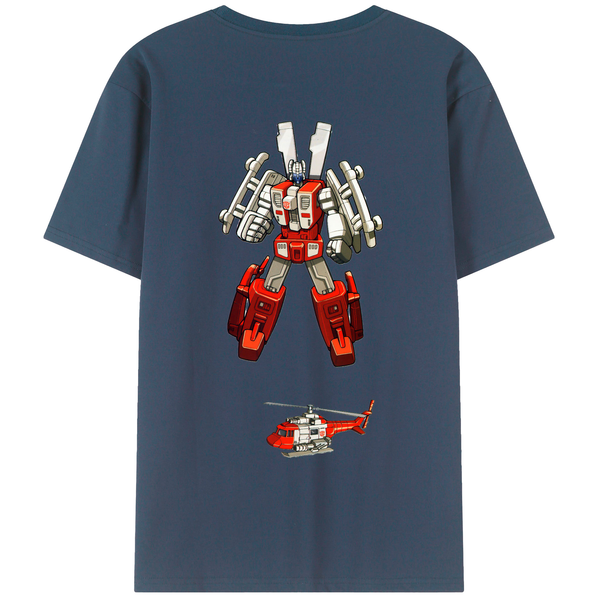 （画像用）  綿100％ メンズ半袖Tシャツ（バックプリント） 通気性