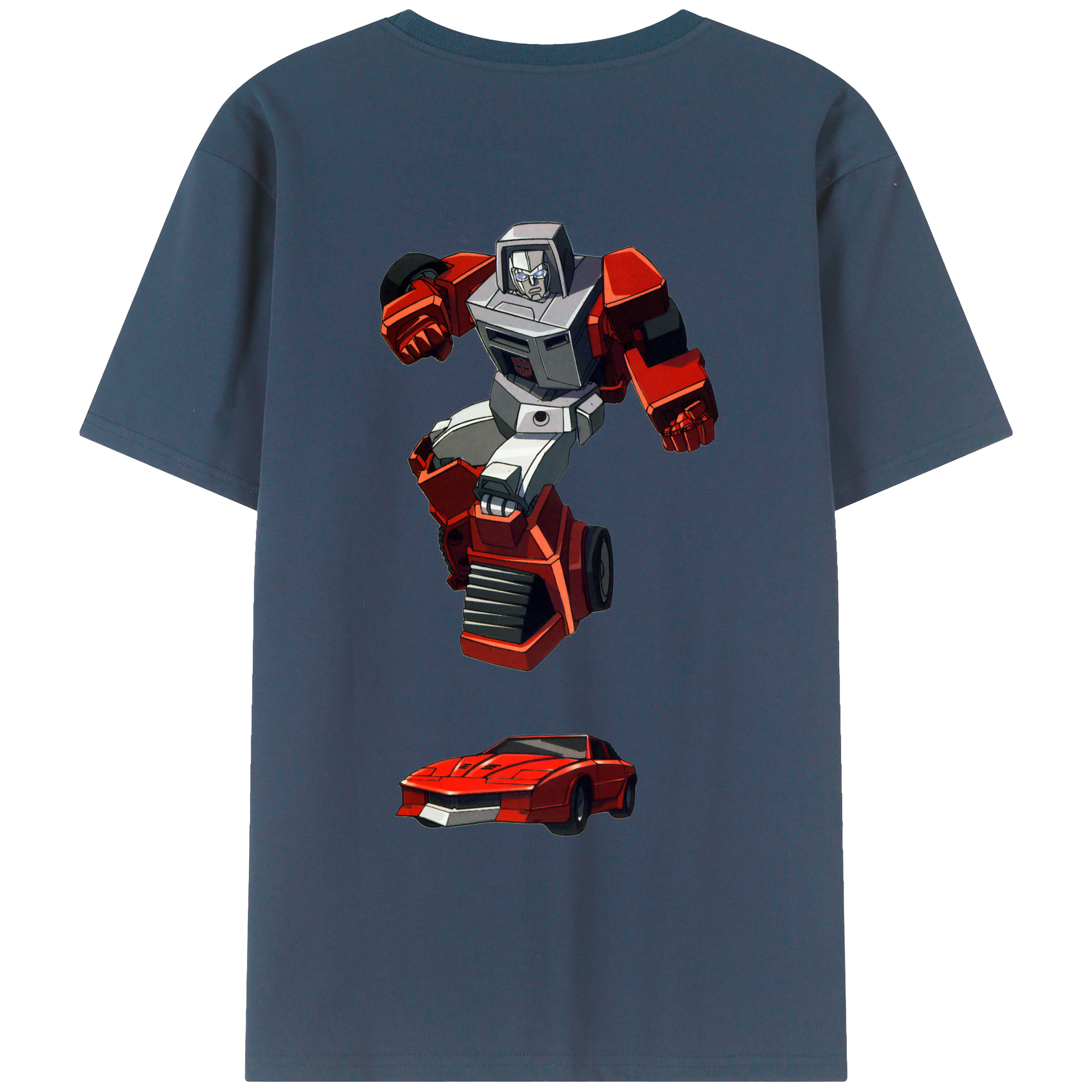 （画像用）  綿100％ メンズ半袖Tシャツ（バックプリント） 通気性