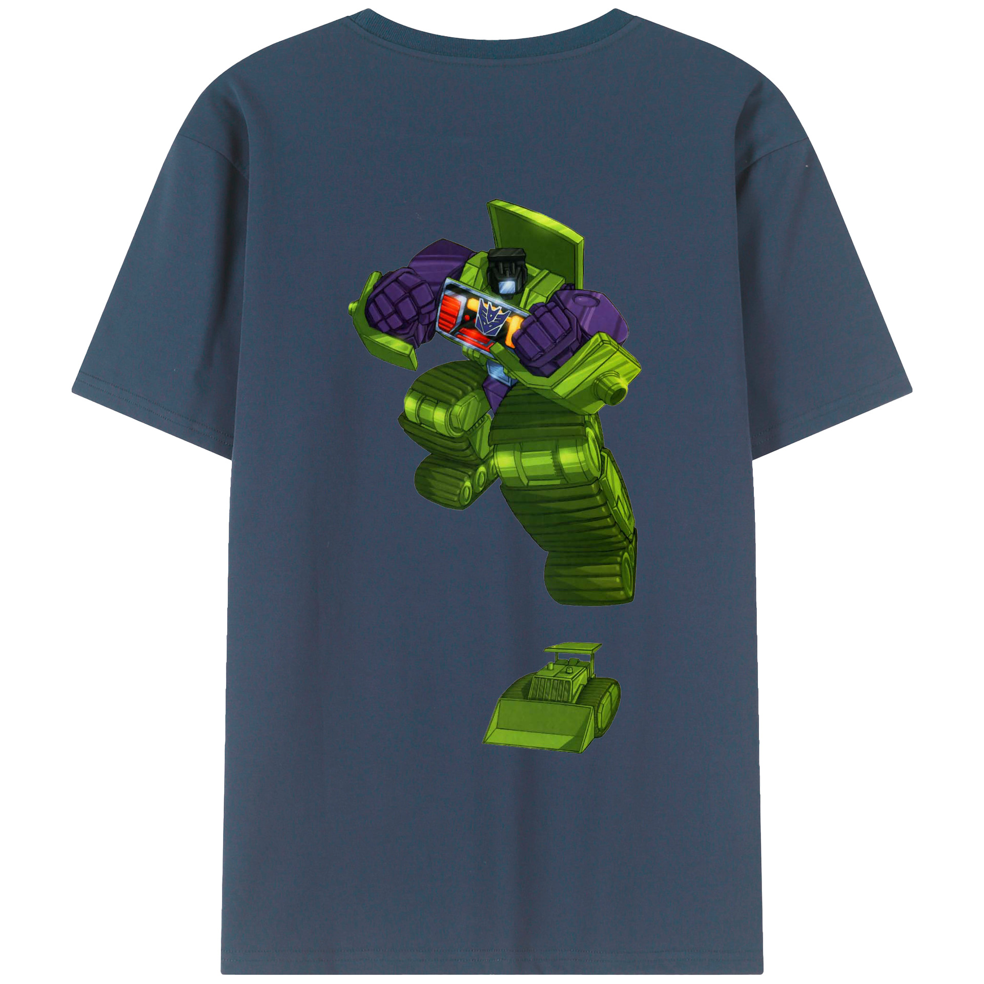 （画像用）  綿100％ メンズ半袖Tシャツ（バックプリント） 通気性