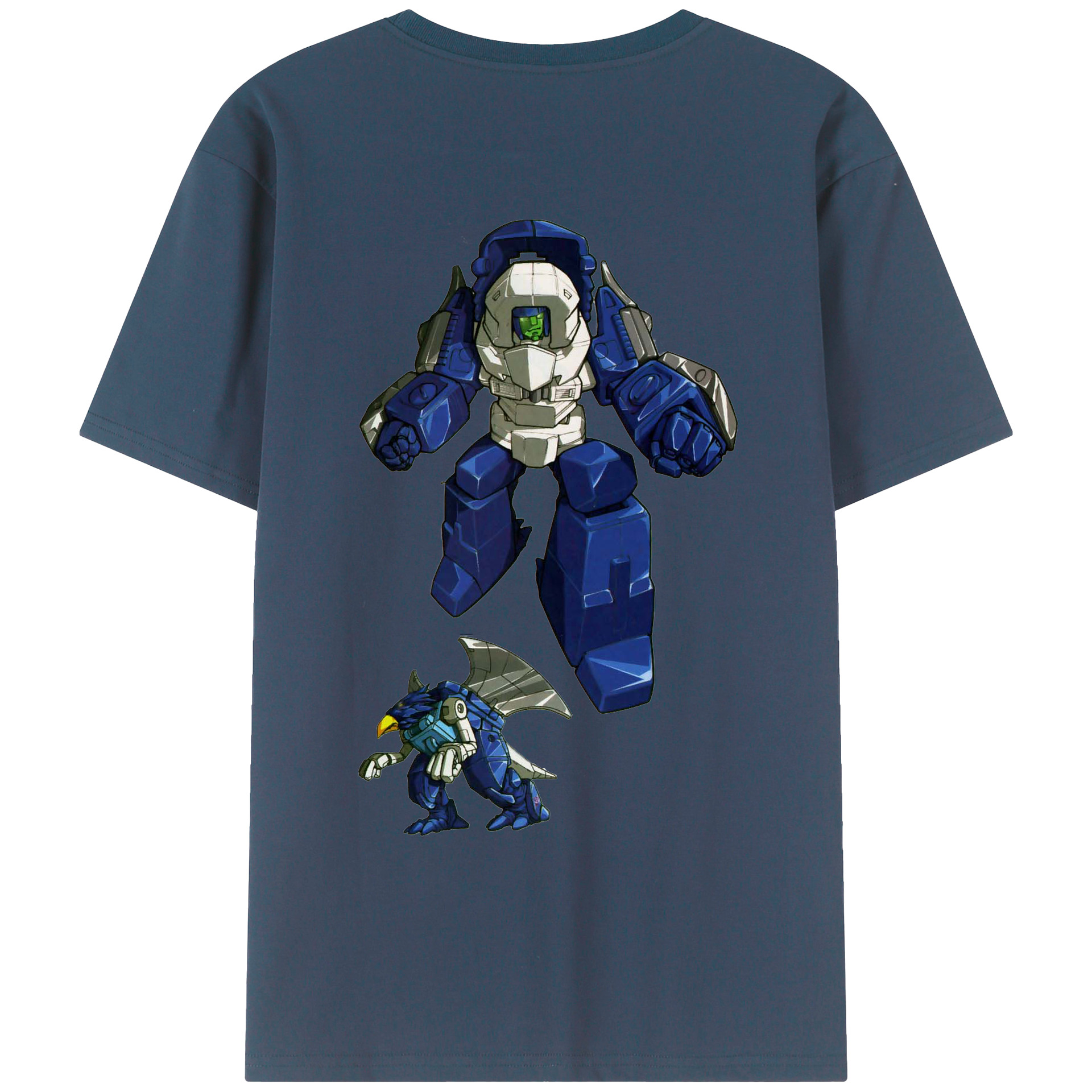 （画像用）  綿100％ メンズ半袖Tシャツ（バックプリント） 通気性