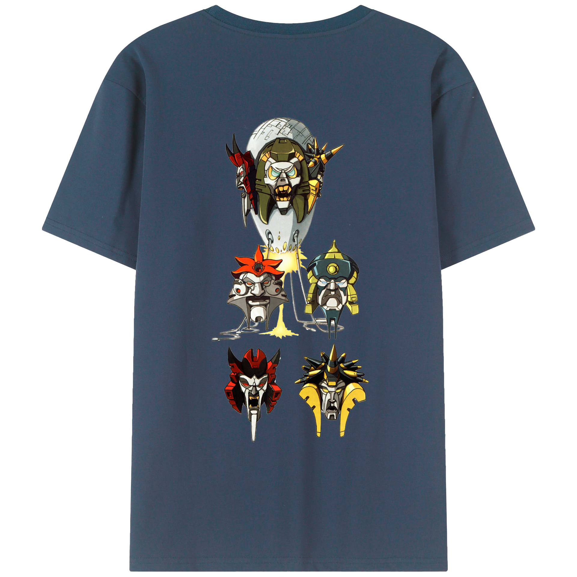 （画像用）  綿100％ メンズ半袖Tシャツ（バックプリント） 通気性